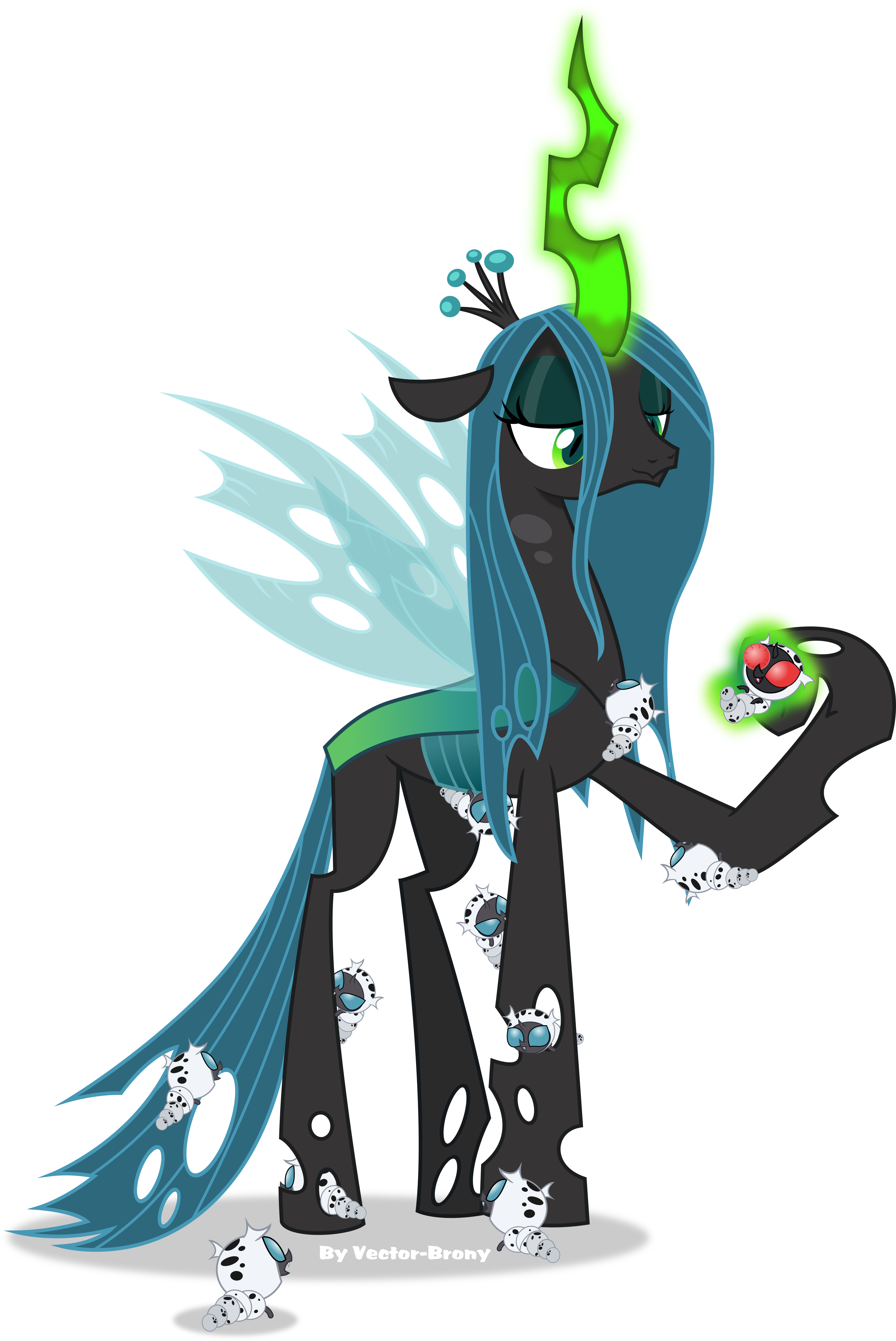 Safe Alternate Version Artist Vector Brony Queen Chrysalis Oc Oc Fngr Oc