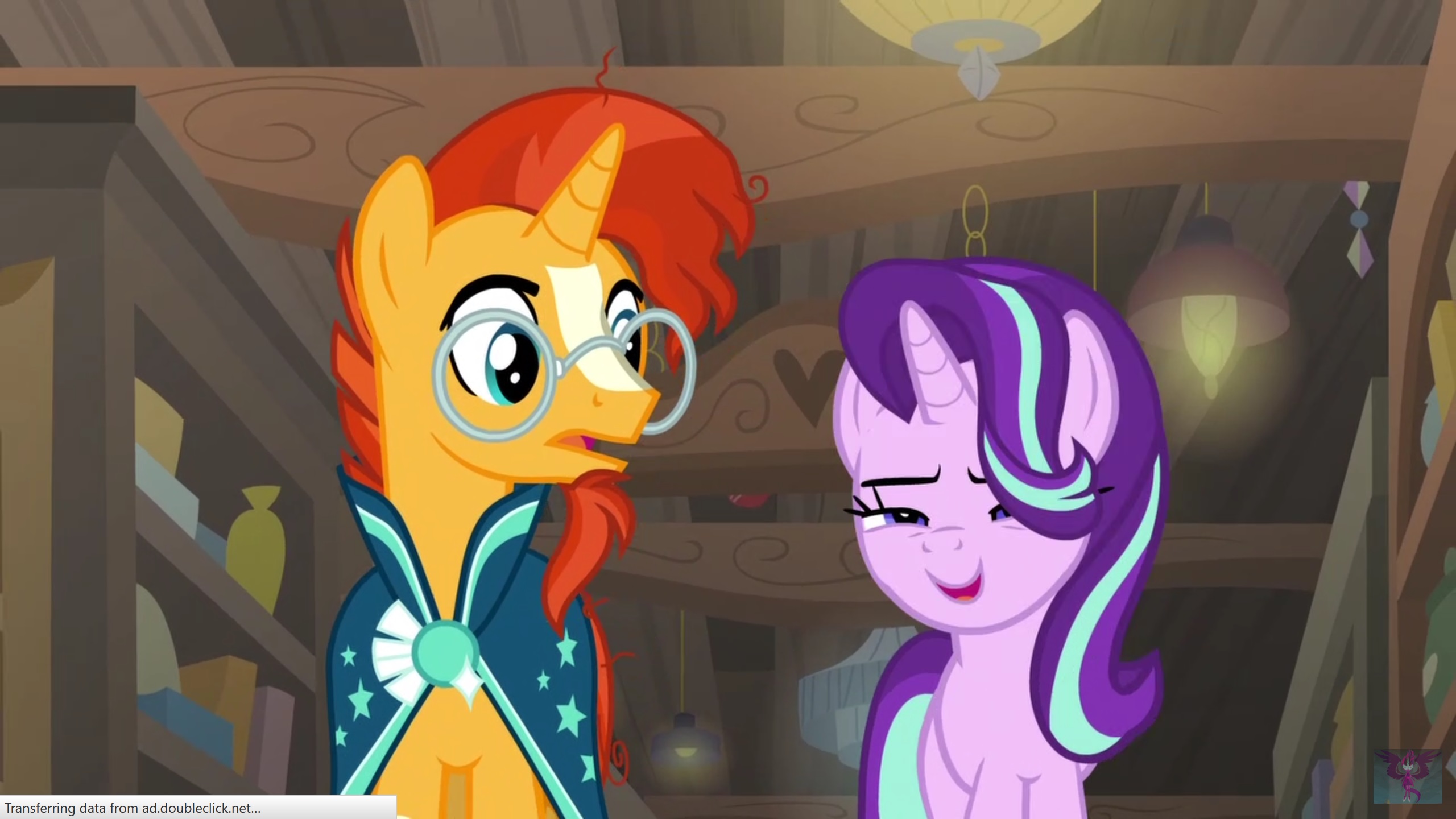 Safe Screencap Starlight Glimmer Sunburst Pony Unicorn Uncommon Bond Duo