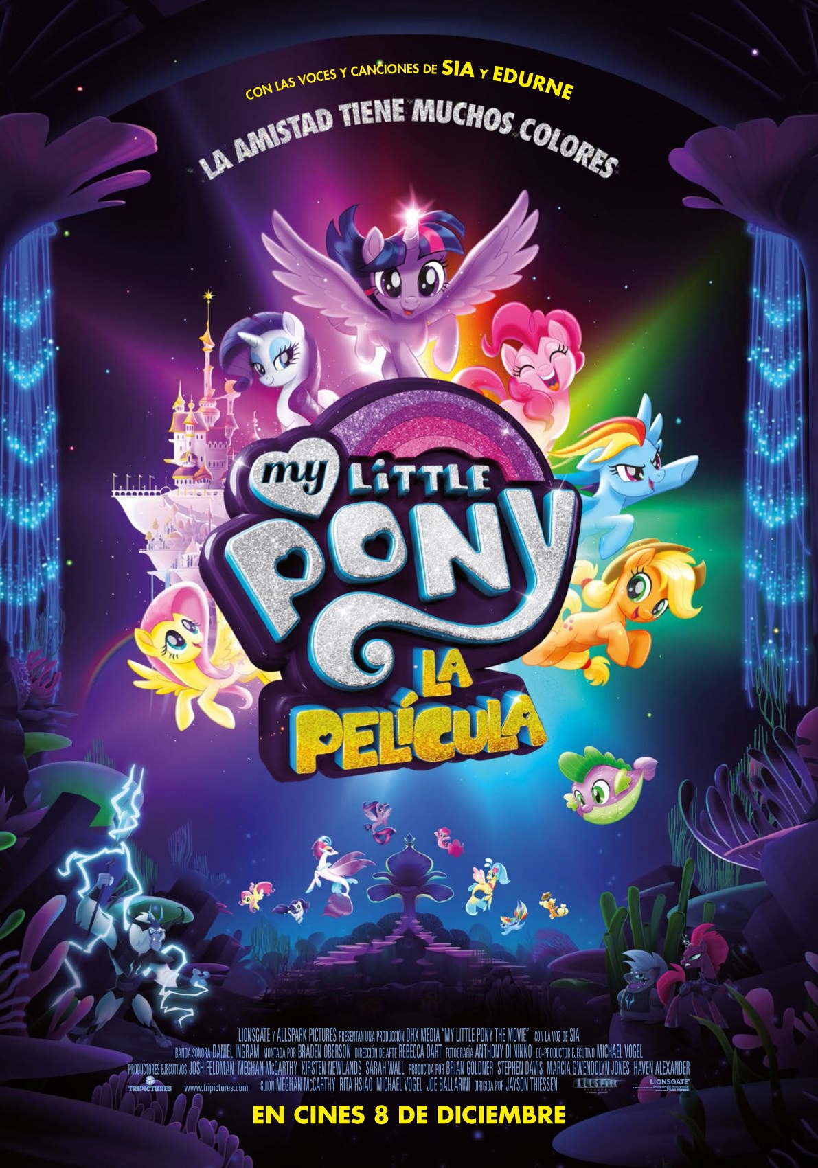 my little pony applejack the movie dvd