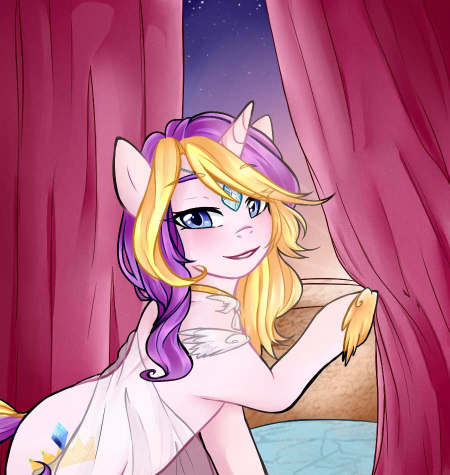 1377472 Safe Artist Potatoivy Princess Skyla Unicorn Alternate