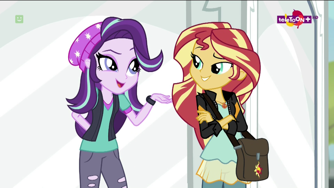 #1448591 - safe, screencap, starlight glimmer, sunset shimmer ...