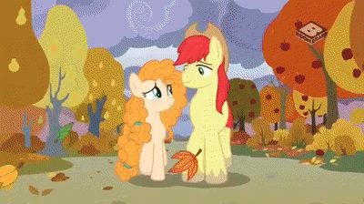 1467907__safe_screencap_bright+mac_pear+butter_the+perfect+pear_spoiler-colon-s07e13_animated_clothes_cute_gif_hat_hug_montage_pony_previous+generation.gif