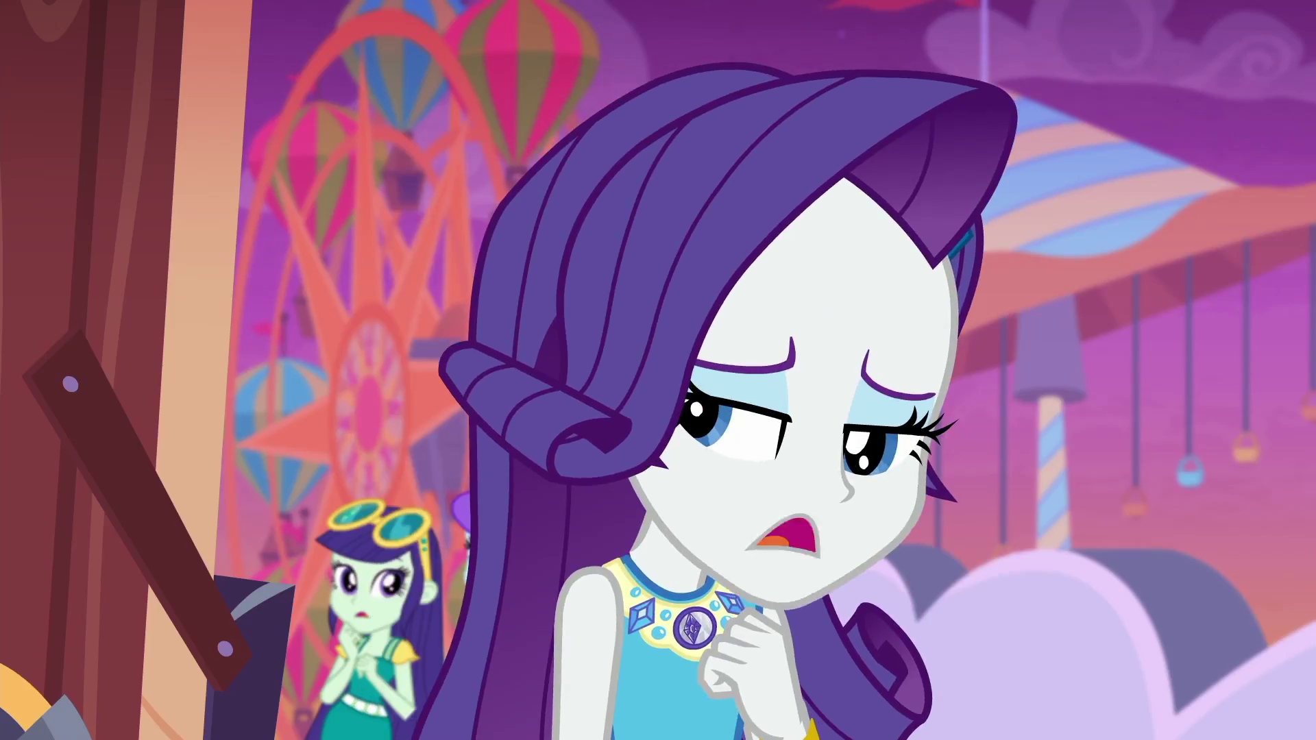 Blue Raspberry Equestria #1848875 - safe, screencap, aqua blossom, blueberry cake, rarity ...