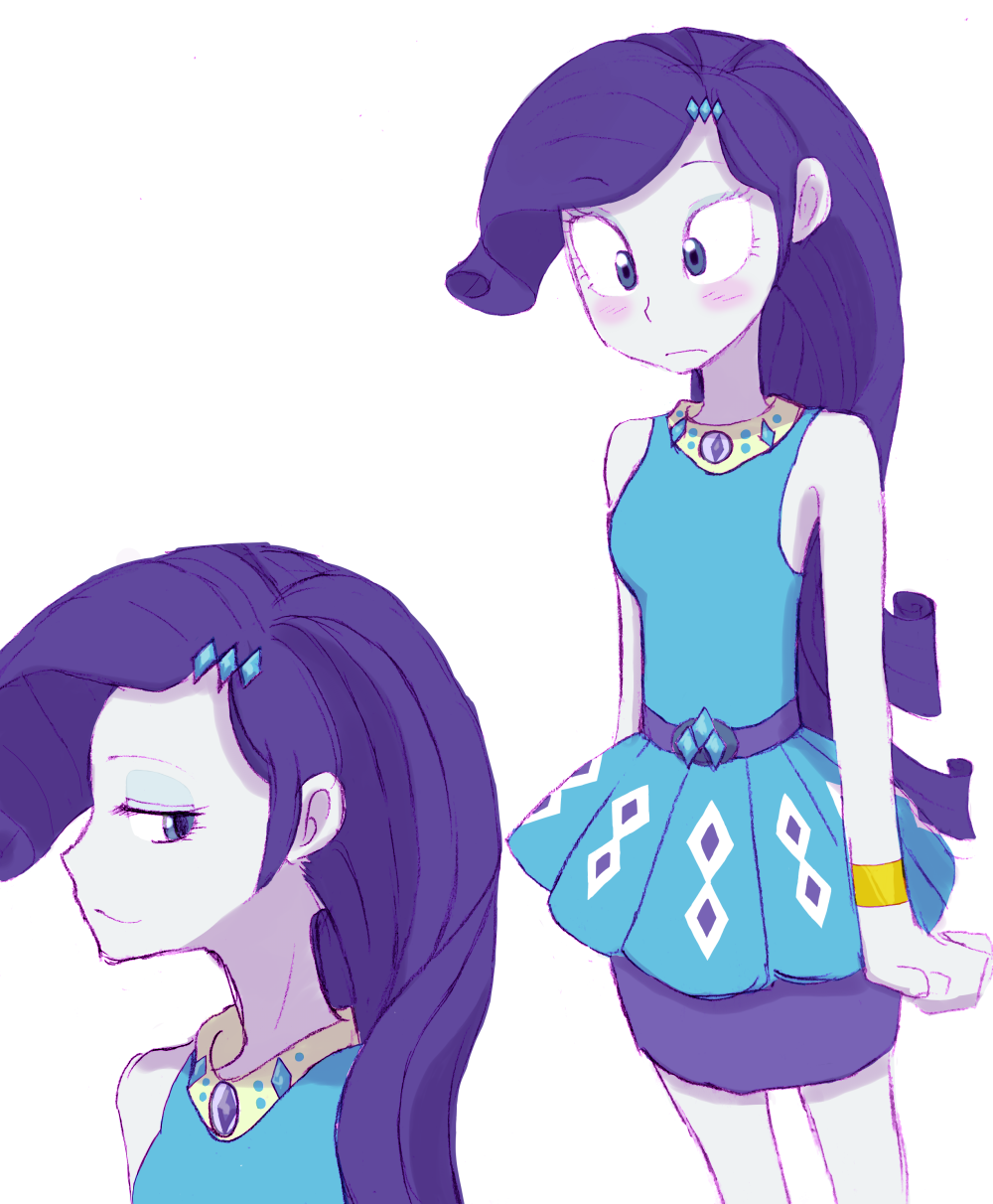 #1879754 - safe, artist:haibaratomoe, rarity, equestria girls, g4, my ...