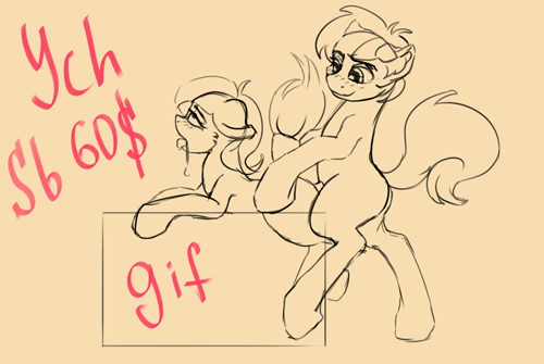 #1875816 - explicit, artist:kittytitikitty, advertisement, animated, caption, commission, gif