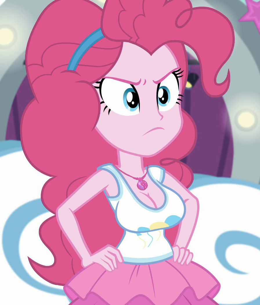 1910149 Big Breasts Breast Edit Breasts Busty Pinkie Pie Cleavage Commissioner