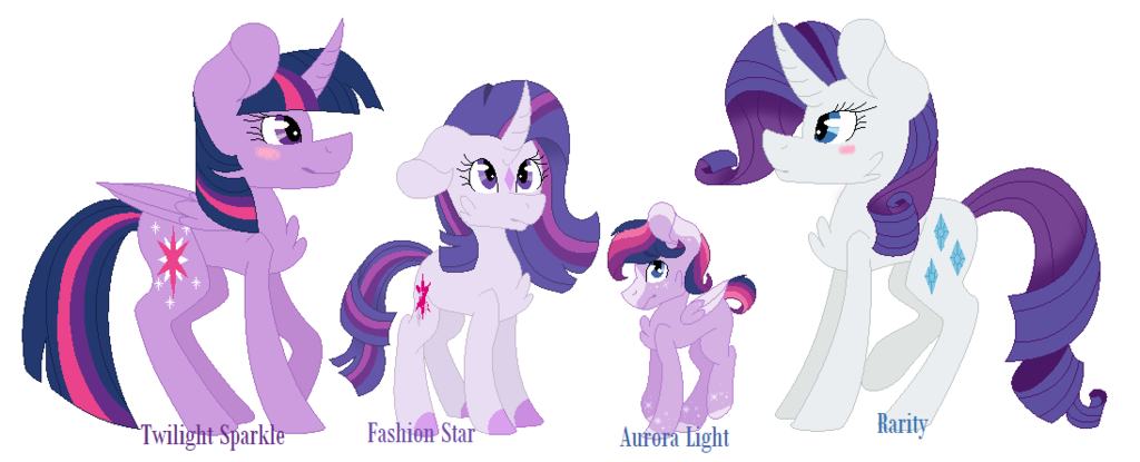#1655961 - safe, artist:artblaze73, rarity, twilight sparkle, alicorn ...