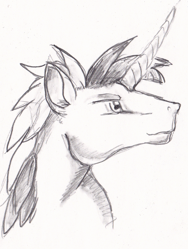 Artist Talakestreal Oc Oc Shabaco Pencil Drawing Safe Traditional Art Unicorn Derpibooru