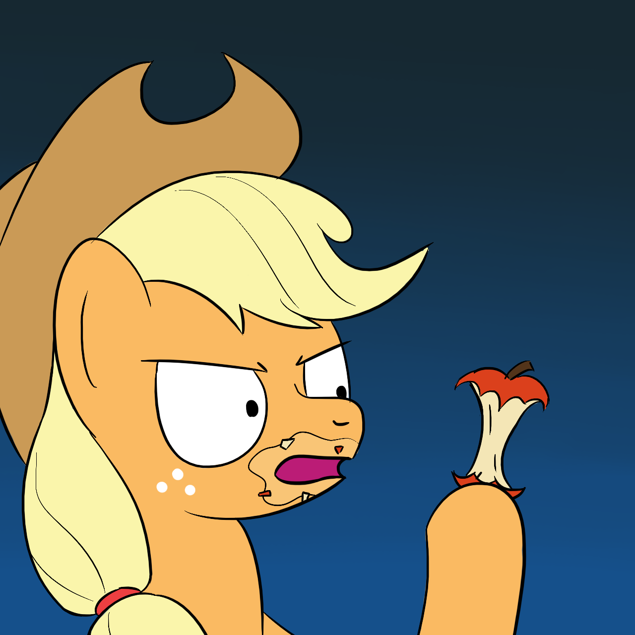 angry applejack angry applejack