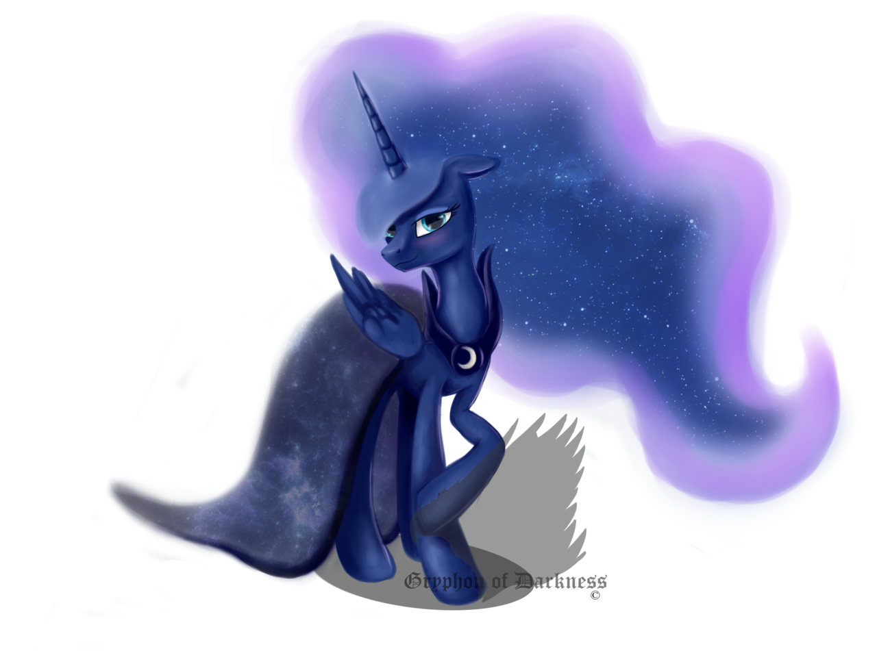 alicorn, artist:gryphonofdarkness, beautiful, blushing, clothes