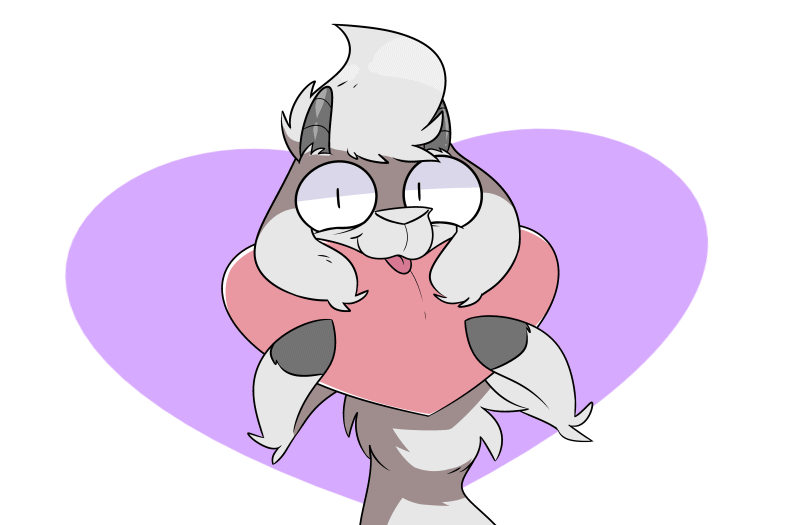 1970154 safe, artistdifis, oc, oc only, goat, animated, barely pony