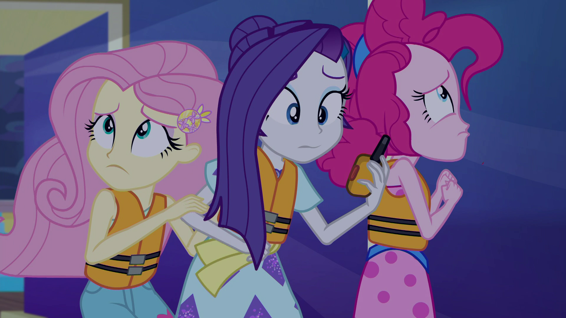 Spring Breakdown Screencaps #2017519 - safe, screencap, fluttershy, pinkie pie, rarity, equestria ...