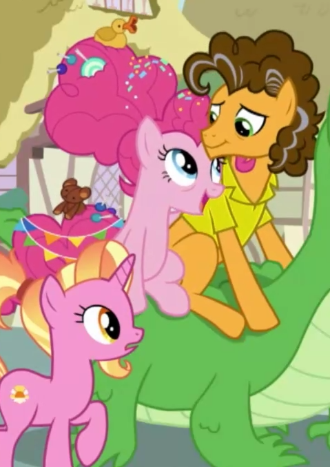 my little pony pinkie pie and cheese sandwich