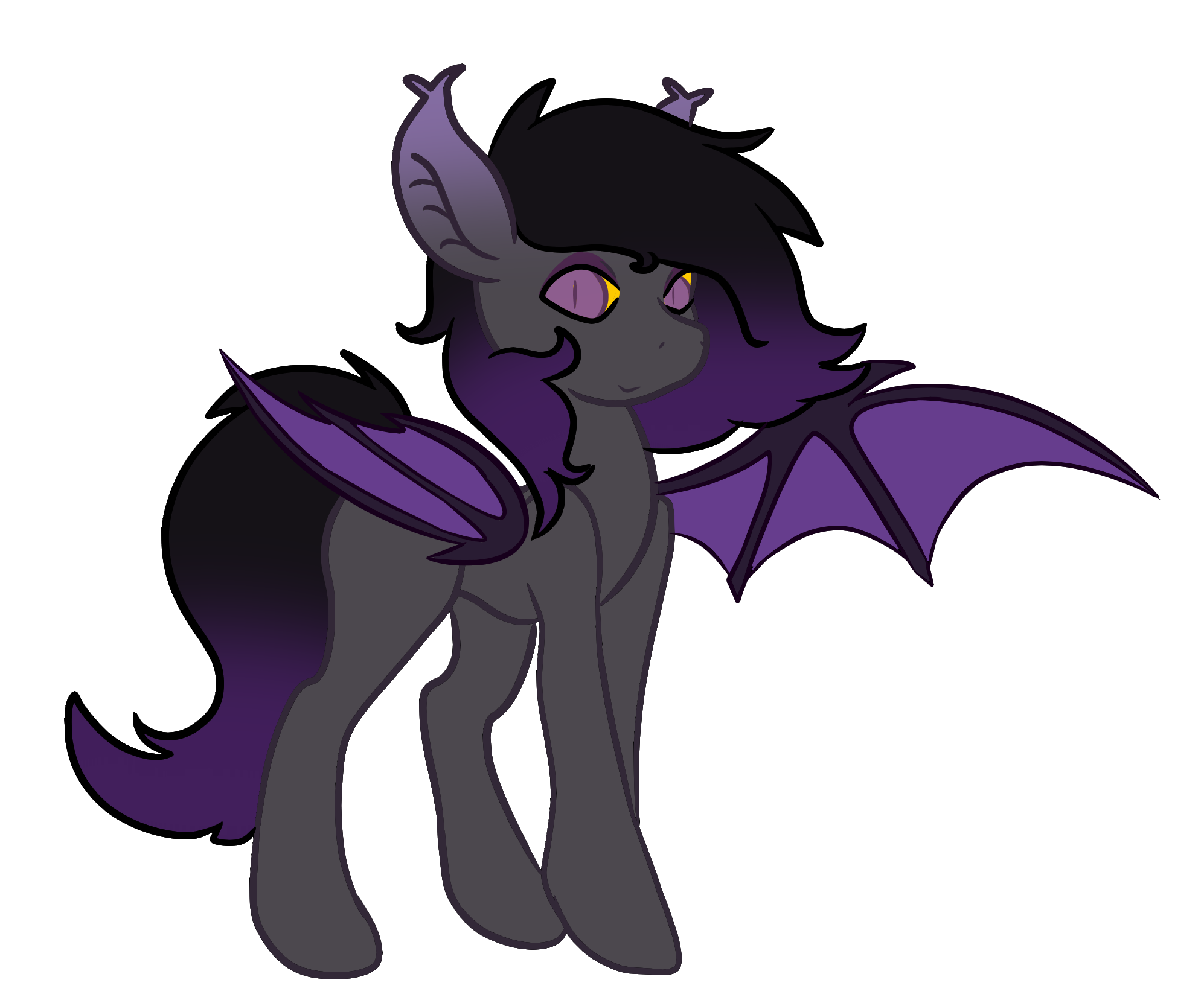 #2257613 - safe, artist:mimicryfluffoarts, oc, oc only, bat pony, pony ...
