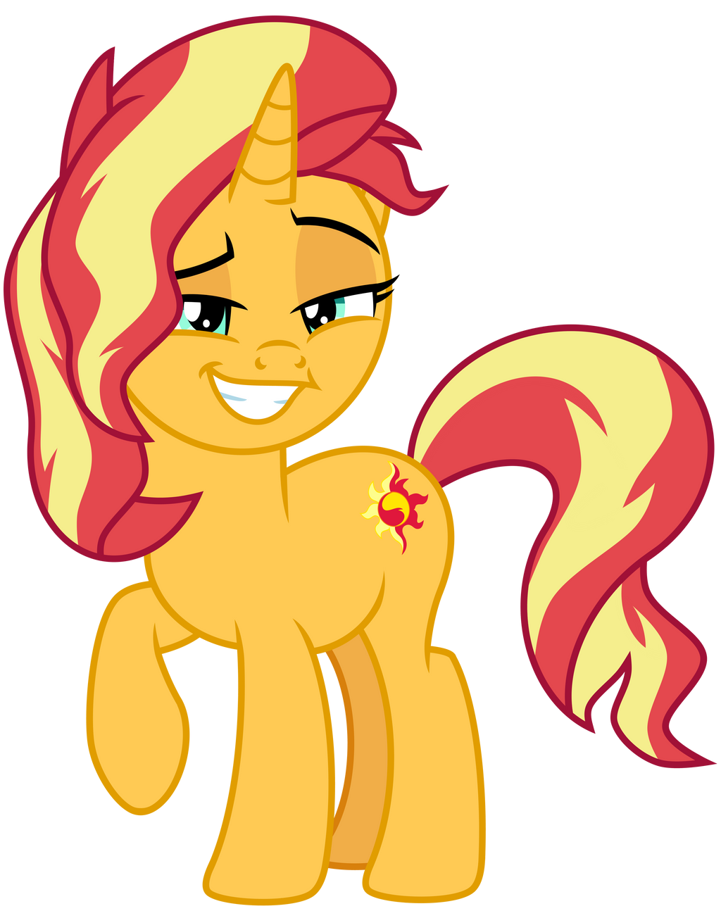 2480624 safe, artistemeraldblast63, sunset shimmer, pony, unicorn