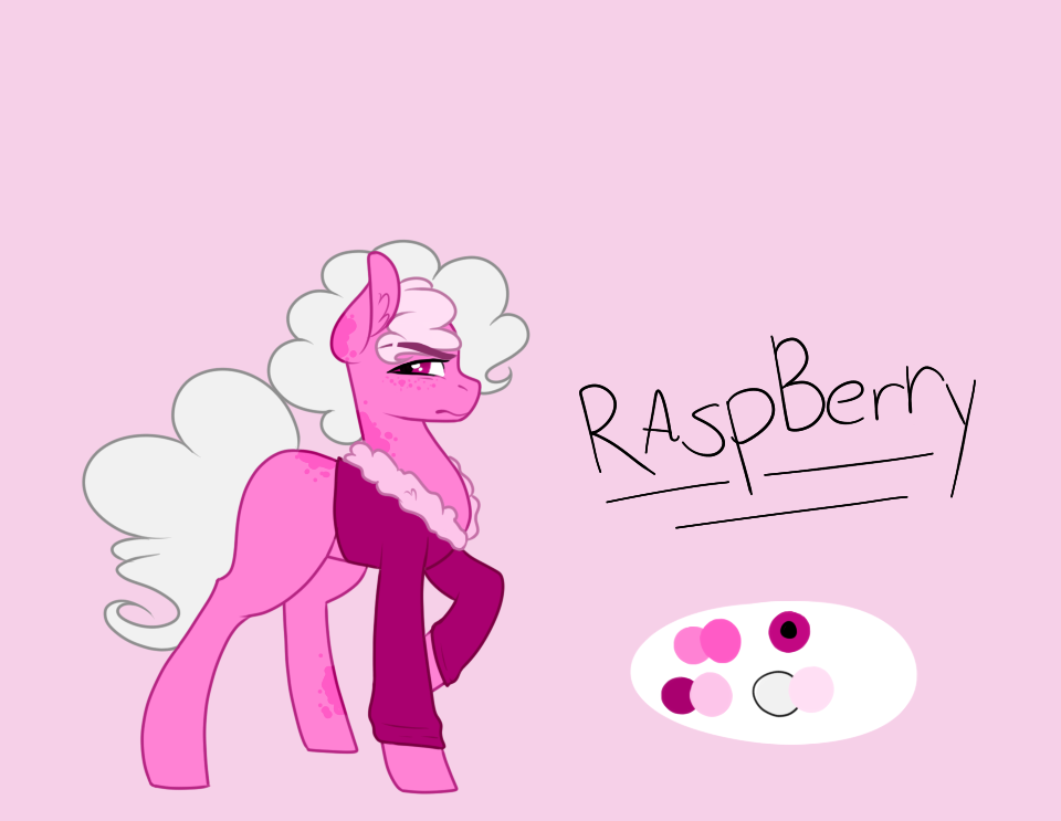 Mlp Oc Raspberry Daylight #2485263 - safe, artist:cyrinthia, oc, oc only, oc:raspberry frapuccino ...
