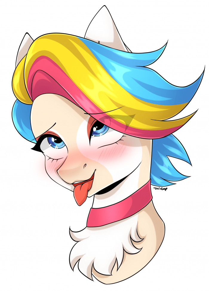 Suggestive Artist Torihime Oc Oc Only Oc Rocket Pop Earth Pony Pony Ahegao