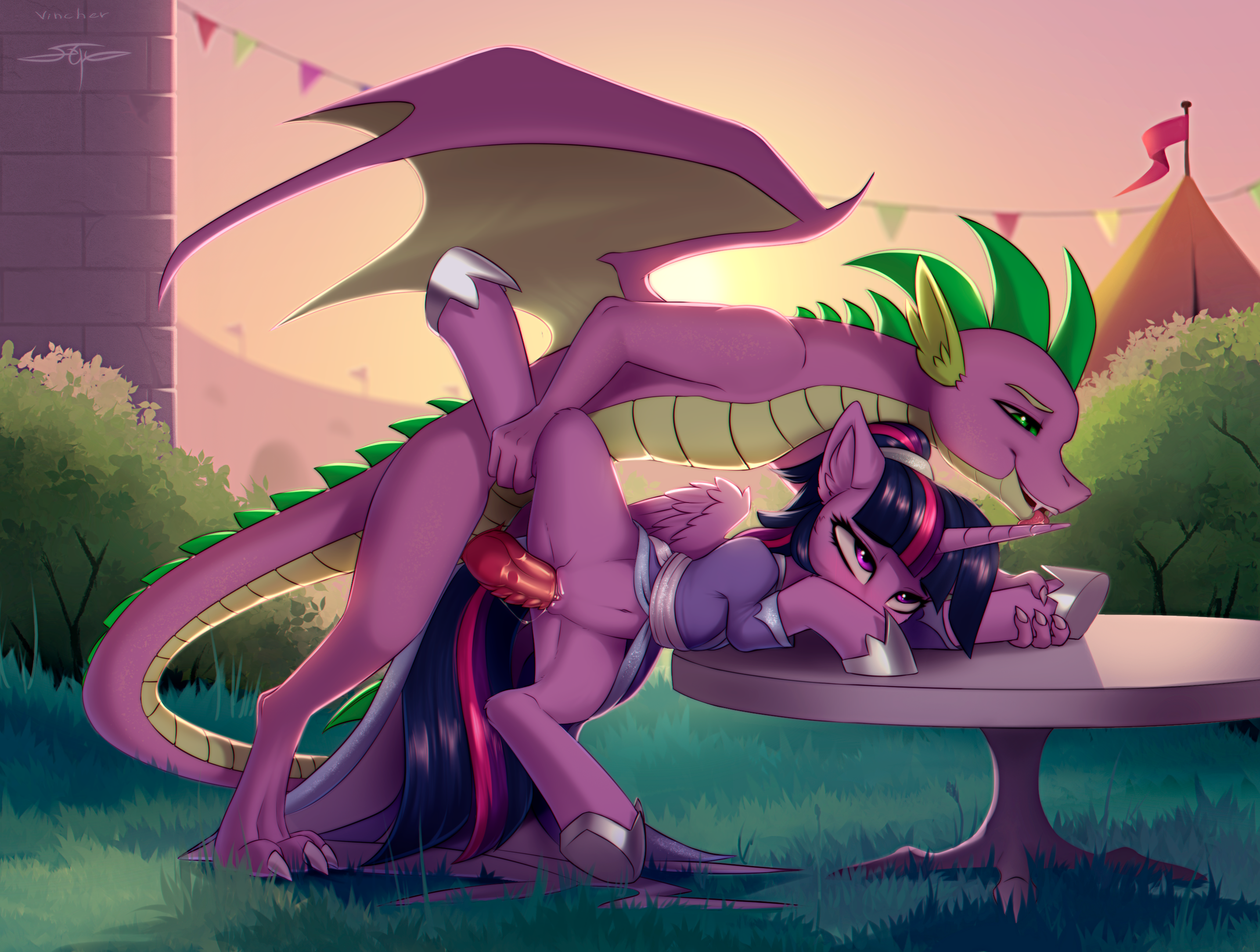 2351915 Explicit Artistsetharu Artistvincher Spike Twilight