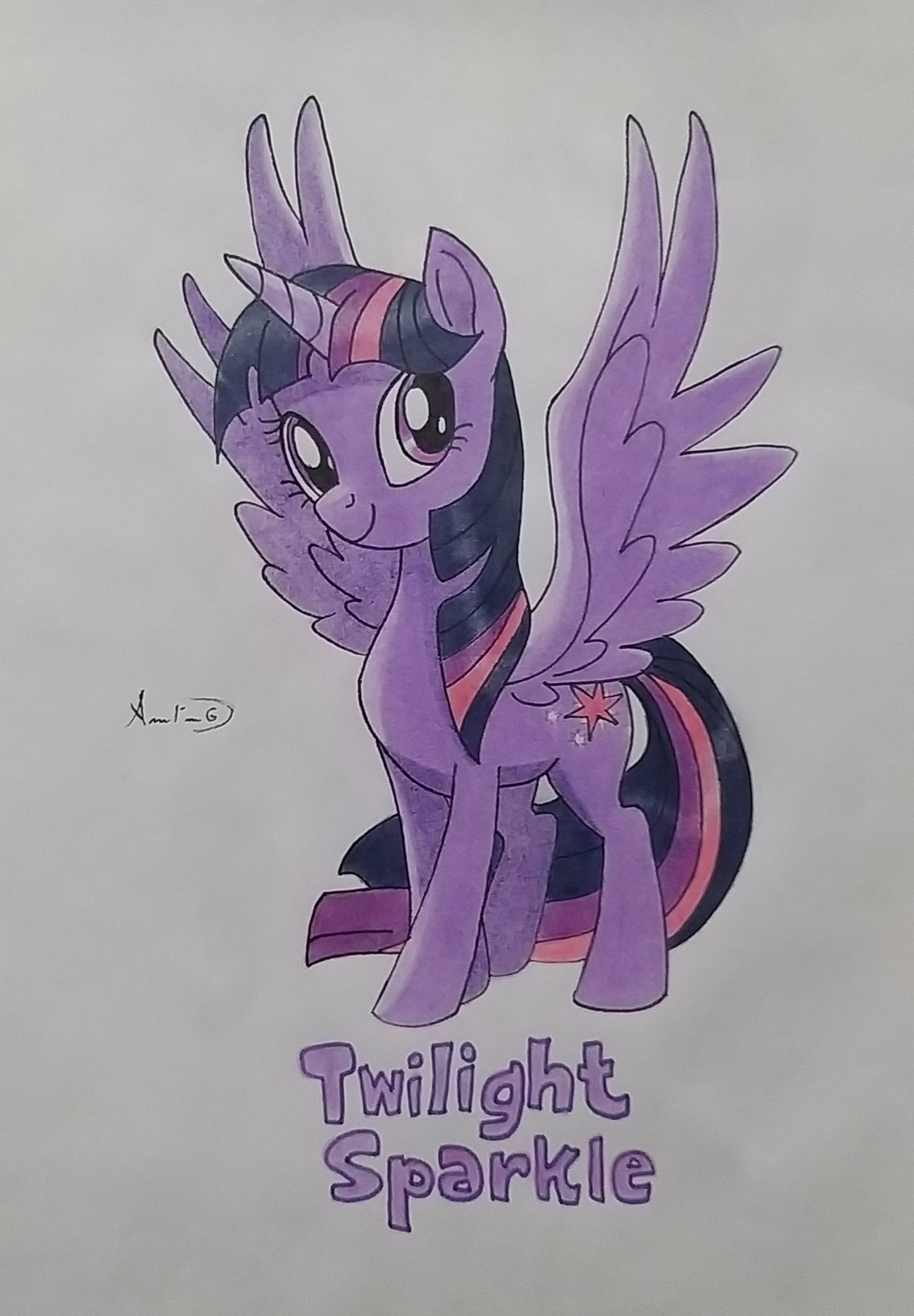 2338202 - safe, twilight sparkle, alicorn, solo