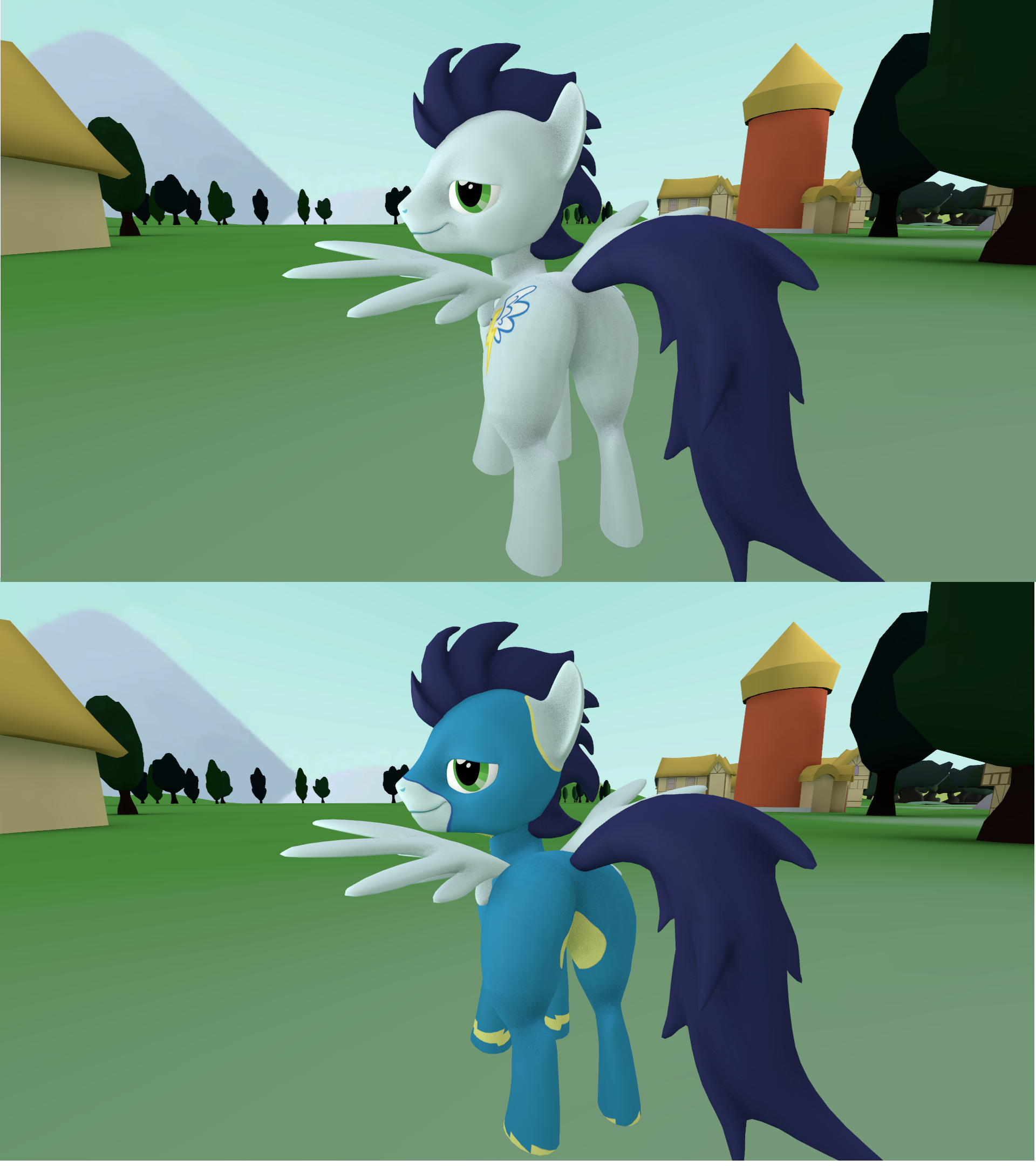 2405394 suggestive, artistacid flask, soarin', 3d, bedroom eyes