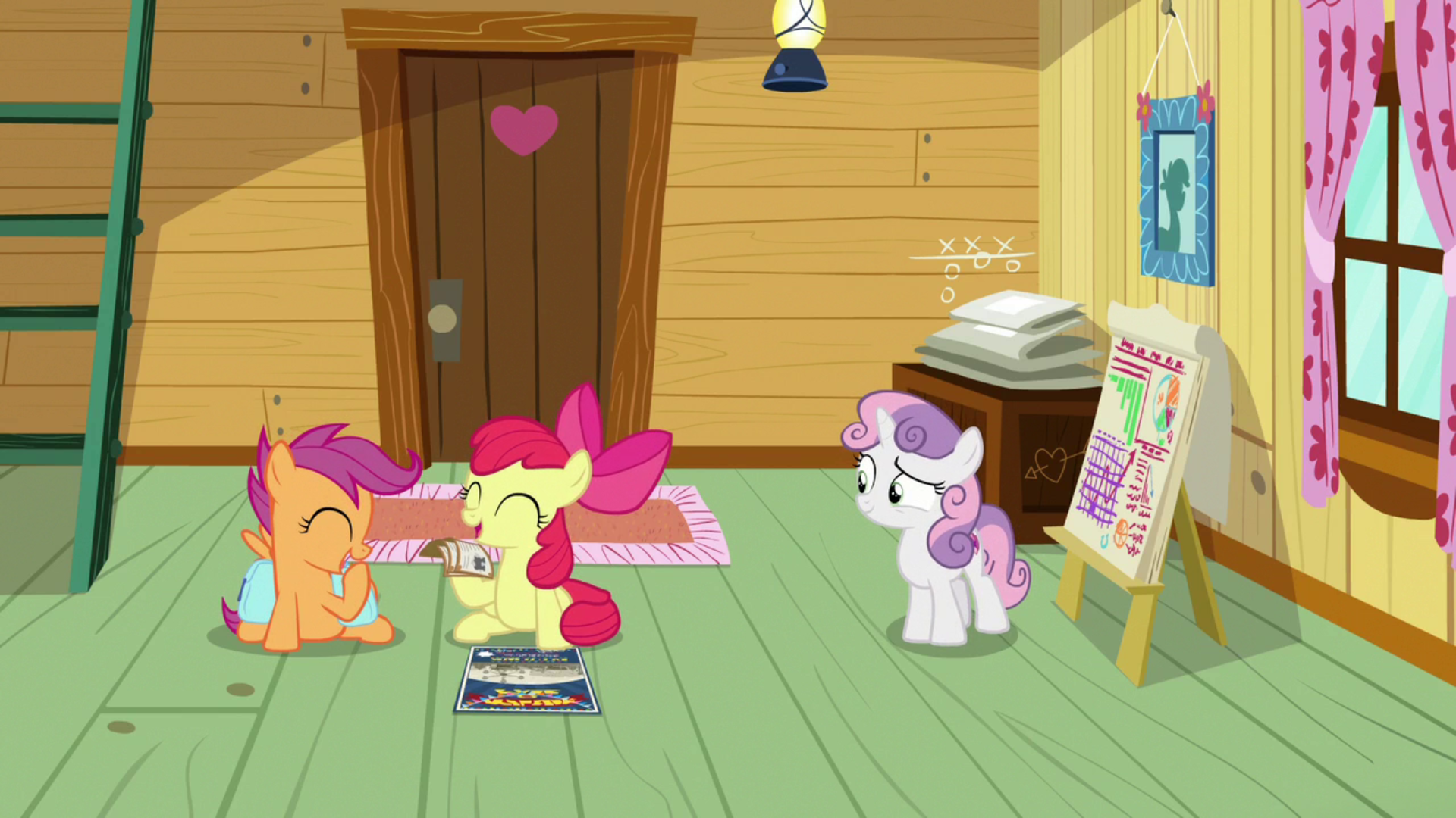 2406047 Safe Screencap Apple Bloom Scootaloo Sweetie Belle