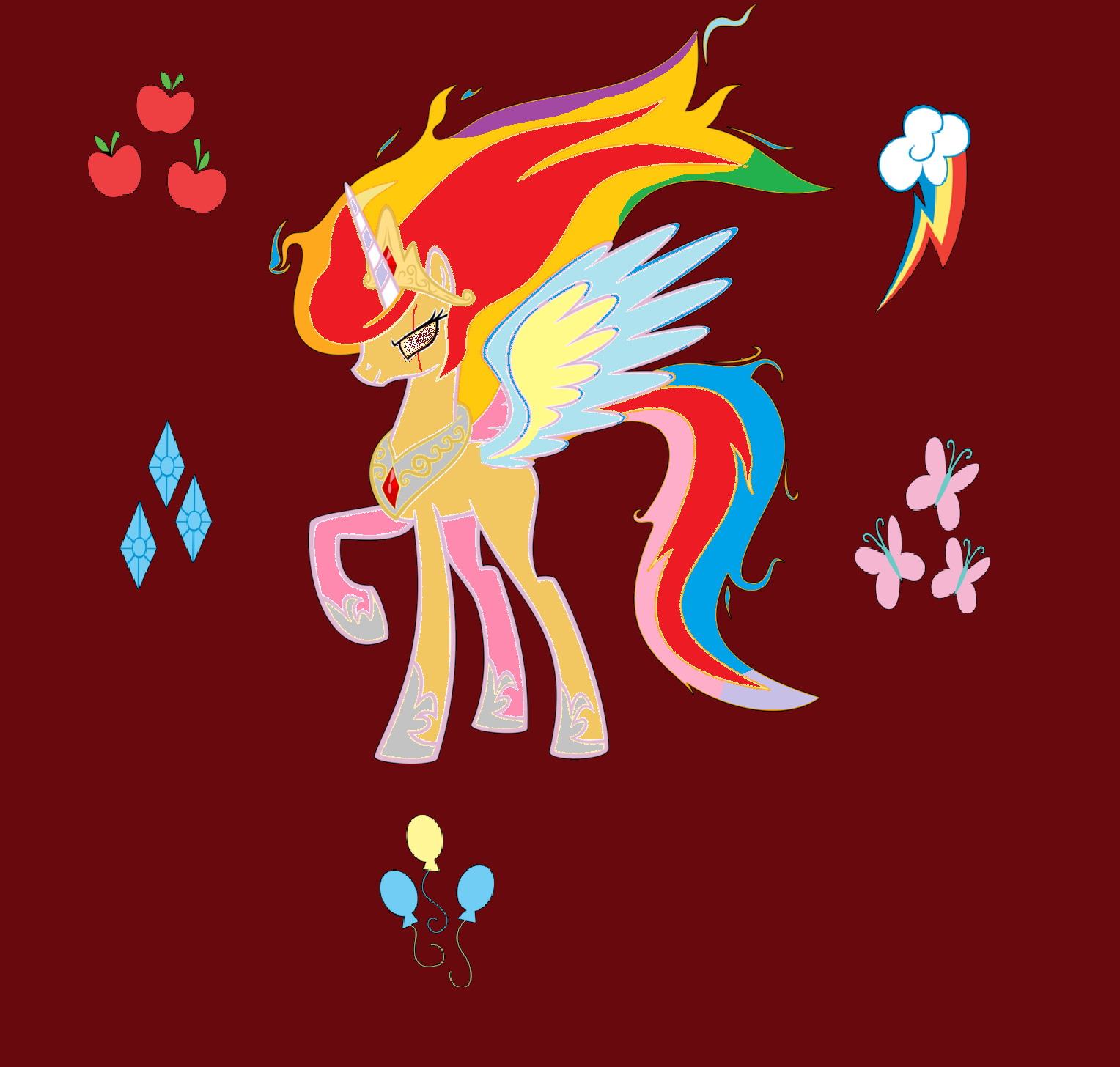 #2407859 - safe, applejack, fluttershy, pinkie pie, rainbow dash