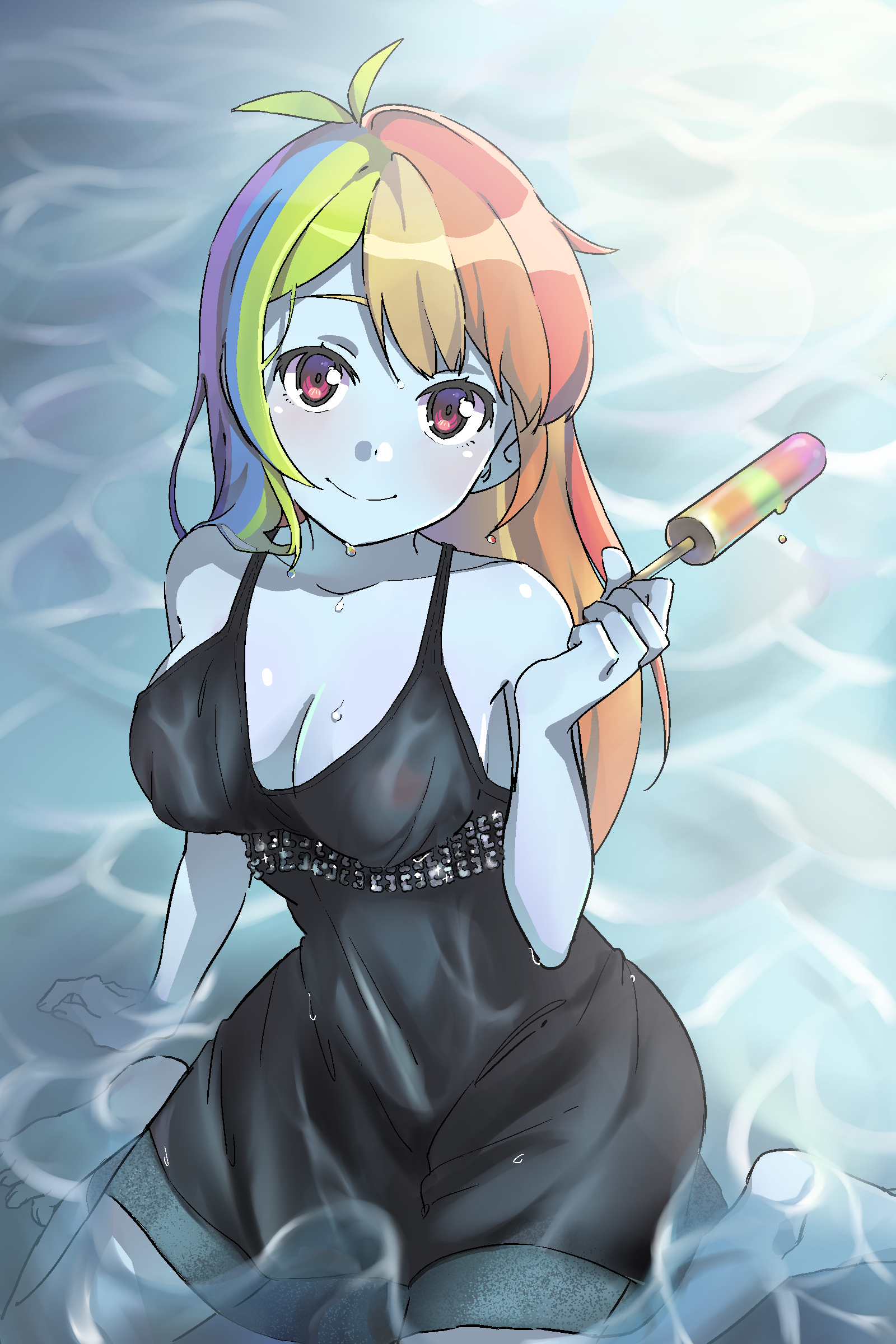 anime girl hot bikini