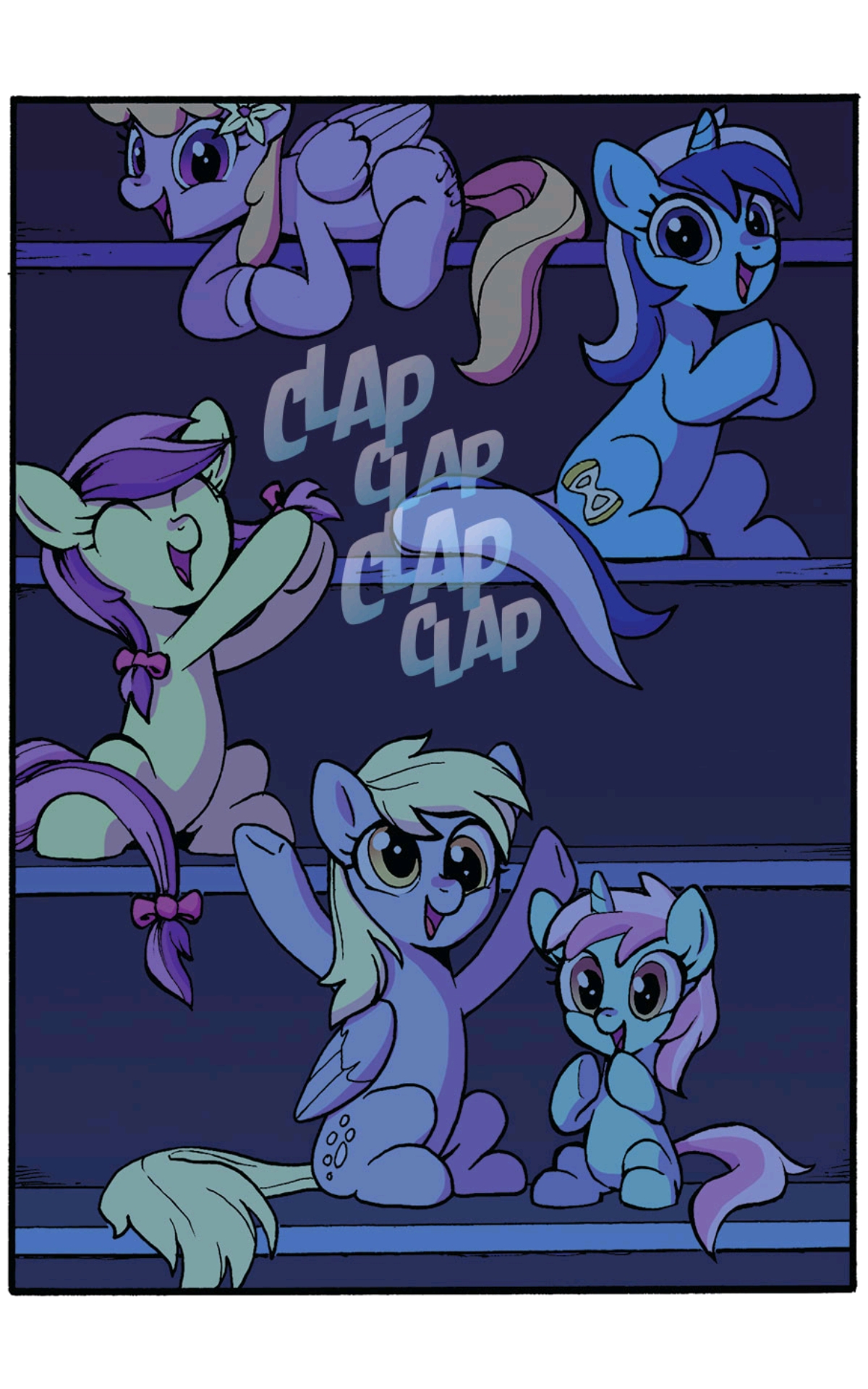 #2436732 - safe, artist:caseycoller, derpy hooves, drizzle, lavender ...