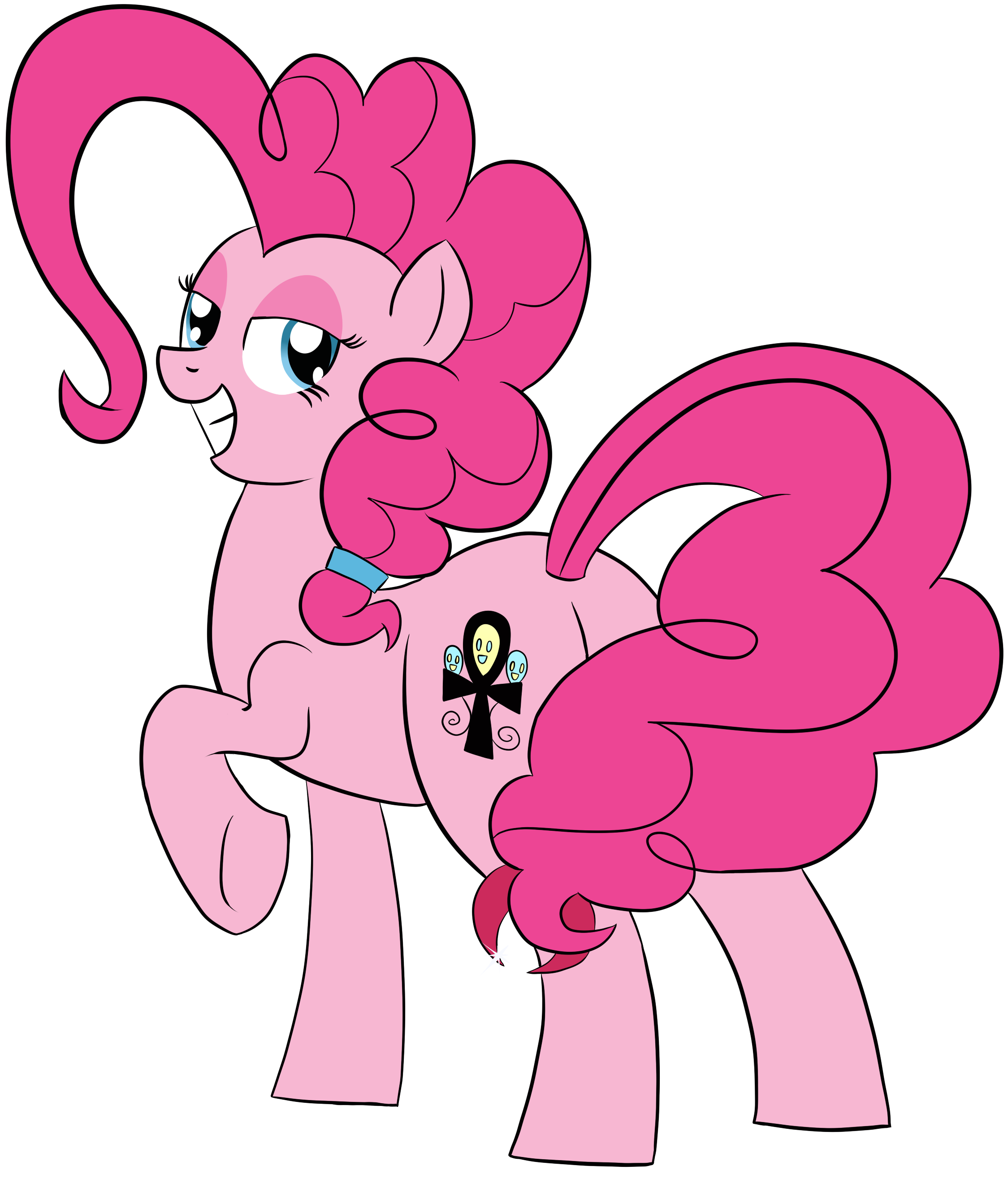 2524500 Safe Artist Feralroku Derpibooru Exclusive Pinkie Pie Oc