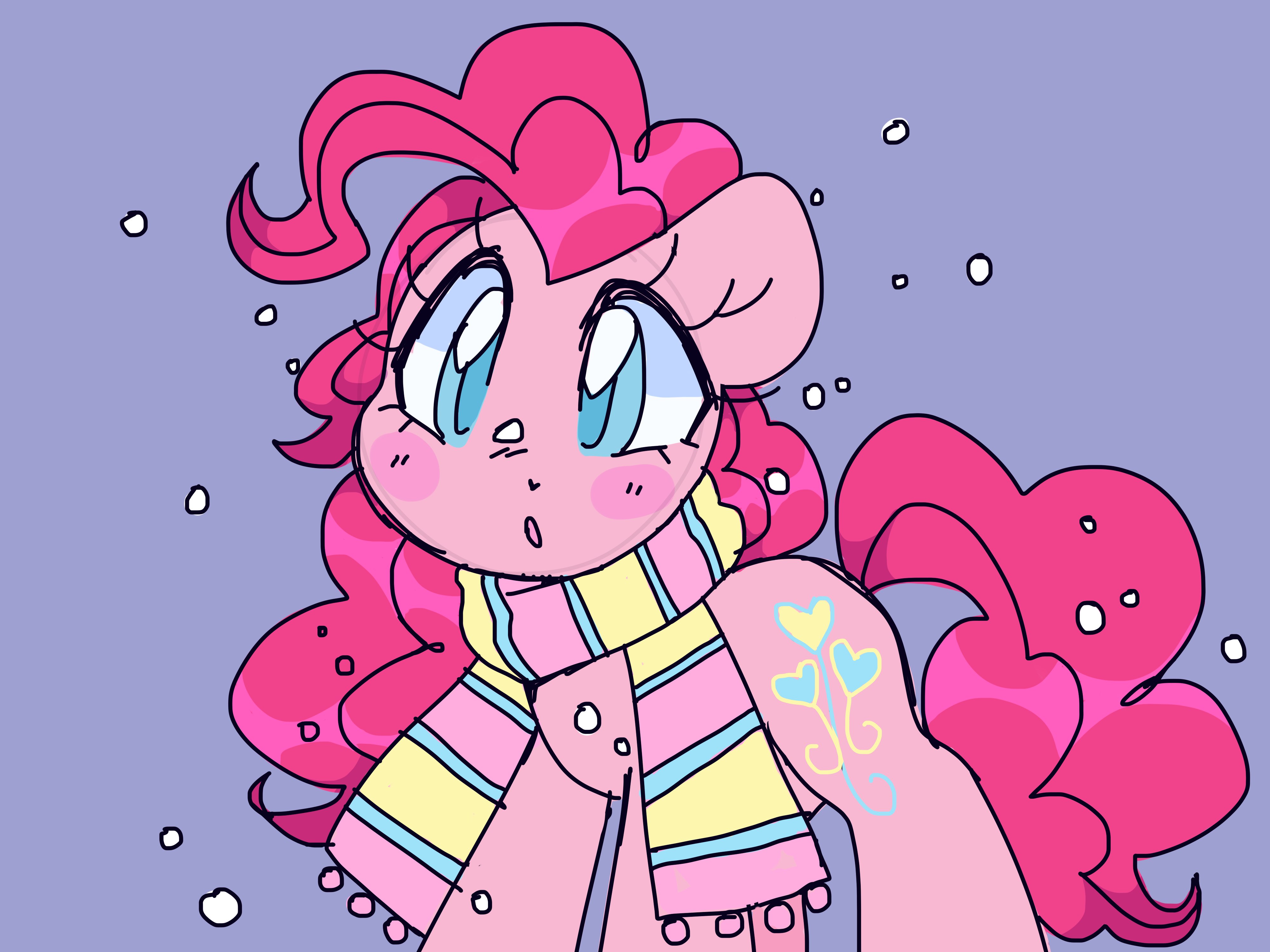 2715855 Safe Artist Bunxl Pinkie Pie Earth Pony Pony G4