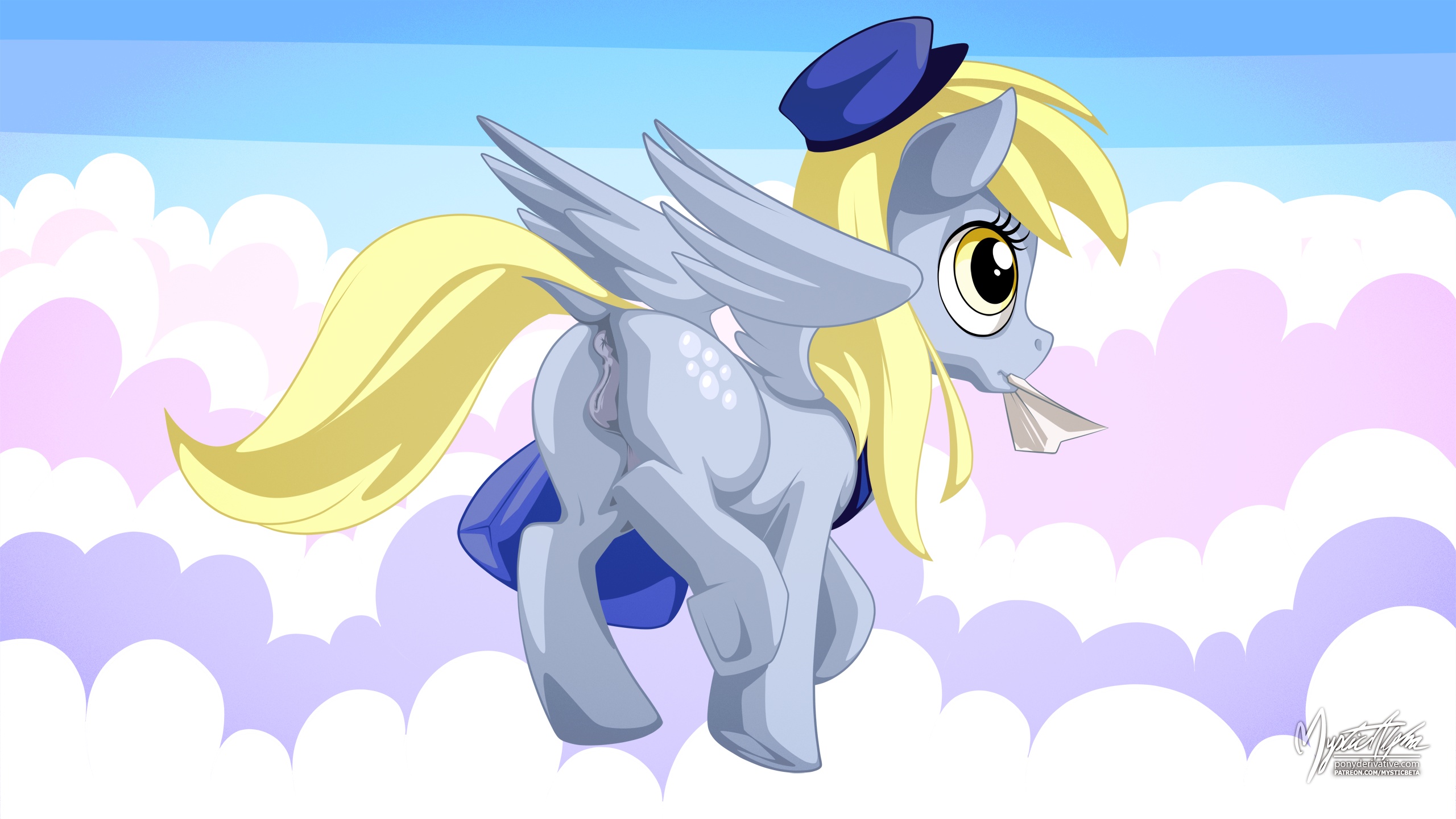 Explicit Artist Mysticalpha Derpy Hooves Pegasus Pony