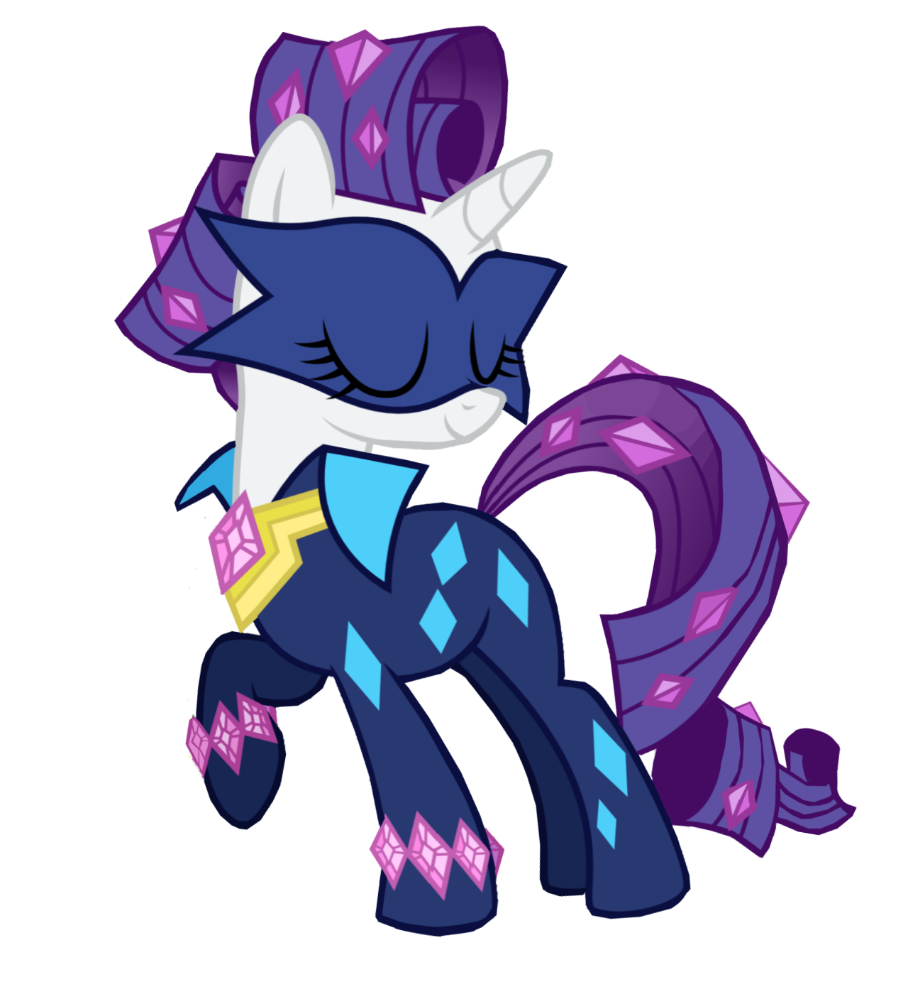 Radiance Rarity #2630032 - safe, artist:benpictures1, radiance, rarity, unicorn, power ...