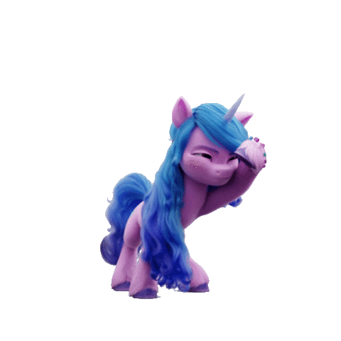 my little pony izzy moonbow plush