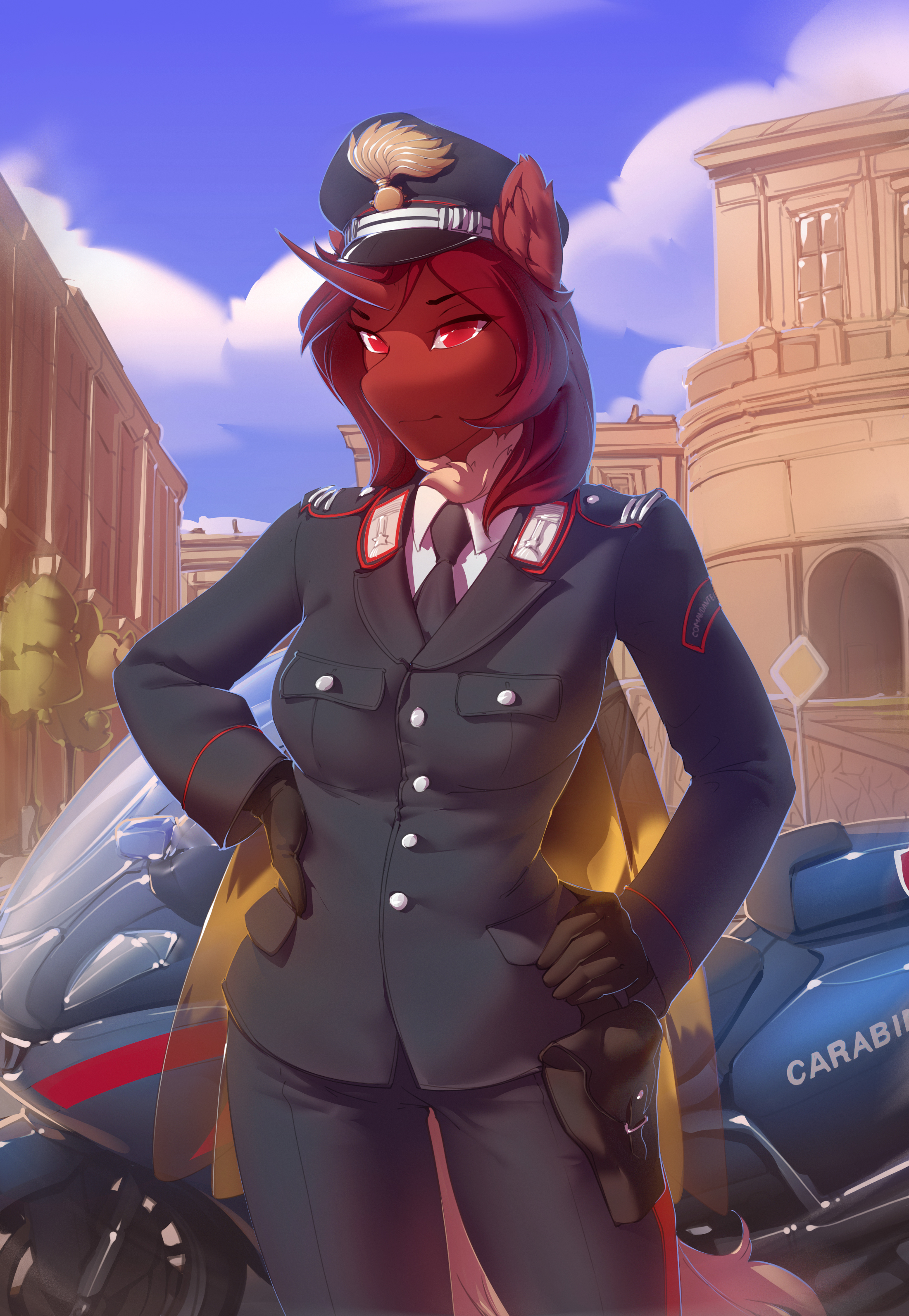 #2678979 - safe, artist:littlepolly, oc, oc only, oc:flechette ...