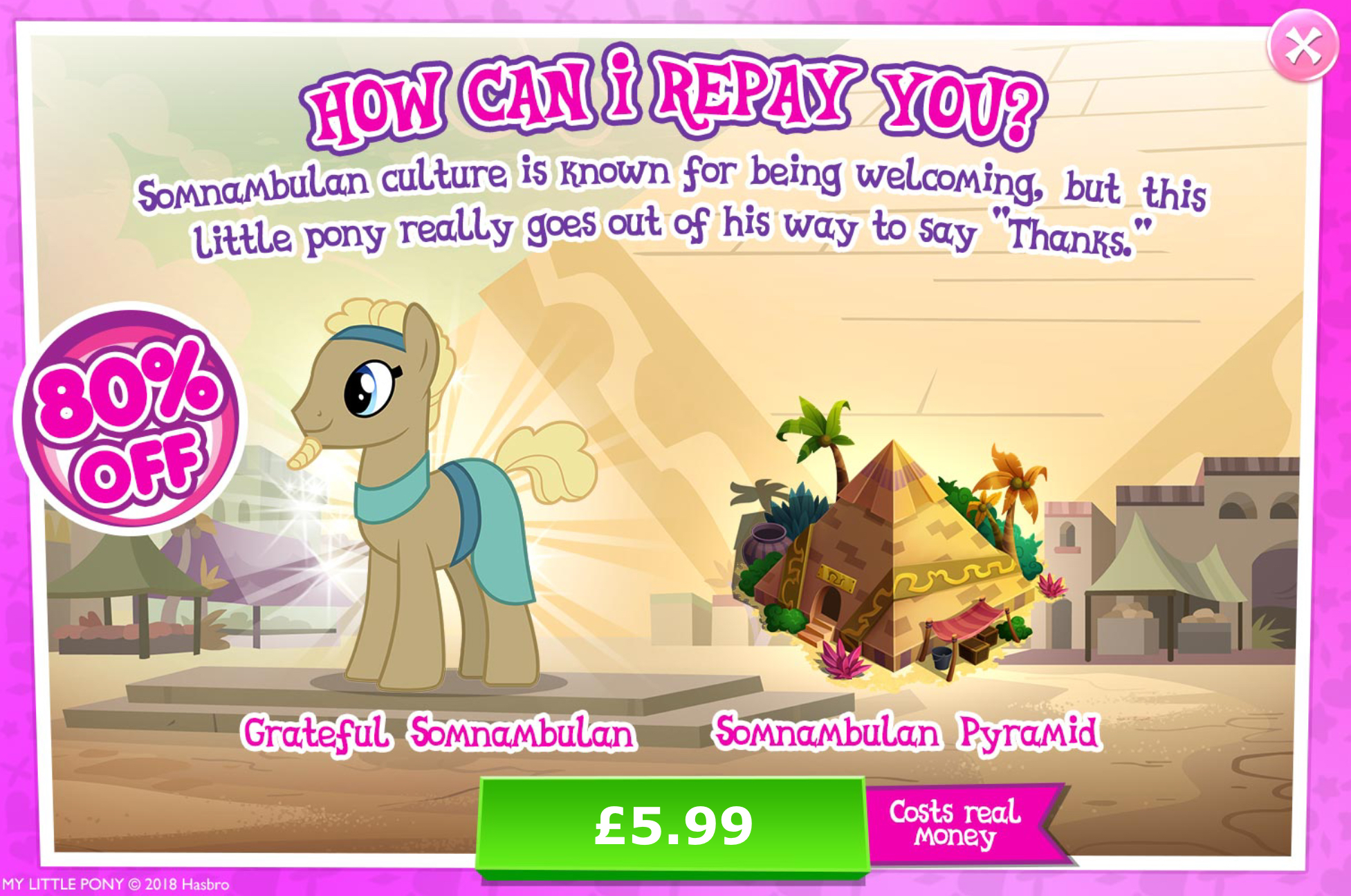 #2970384 - safe, gameloft, nekhet, earth pony, pony, advertisement ...