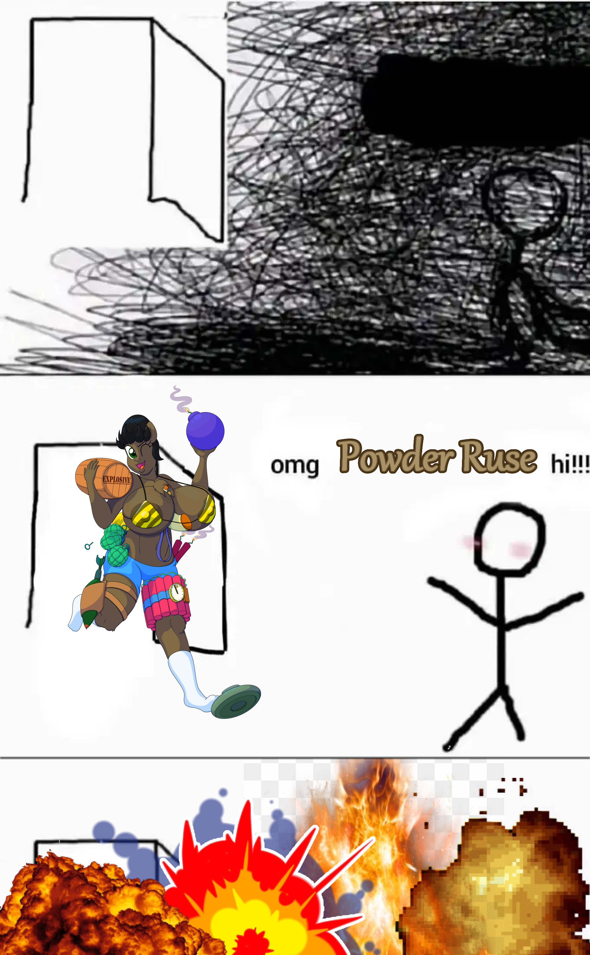 #2971182 - questionable, artist:gunpowdergreentea, oc, oc only, oc ...