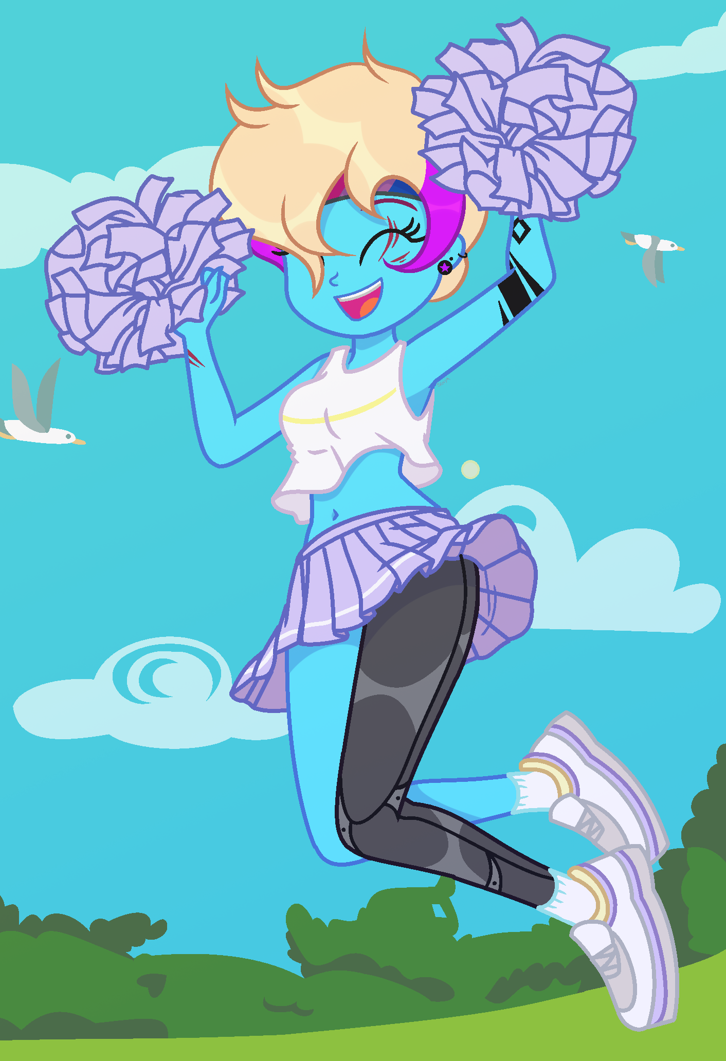 #2987950 - safe, artist:c1trine, artist:yaya54320bases, oc, oc only, oc ...