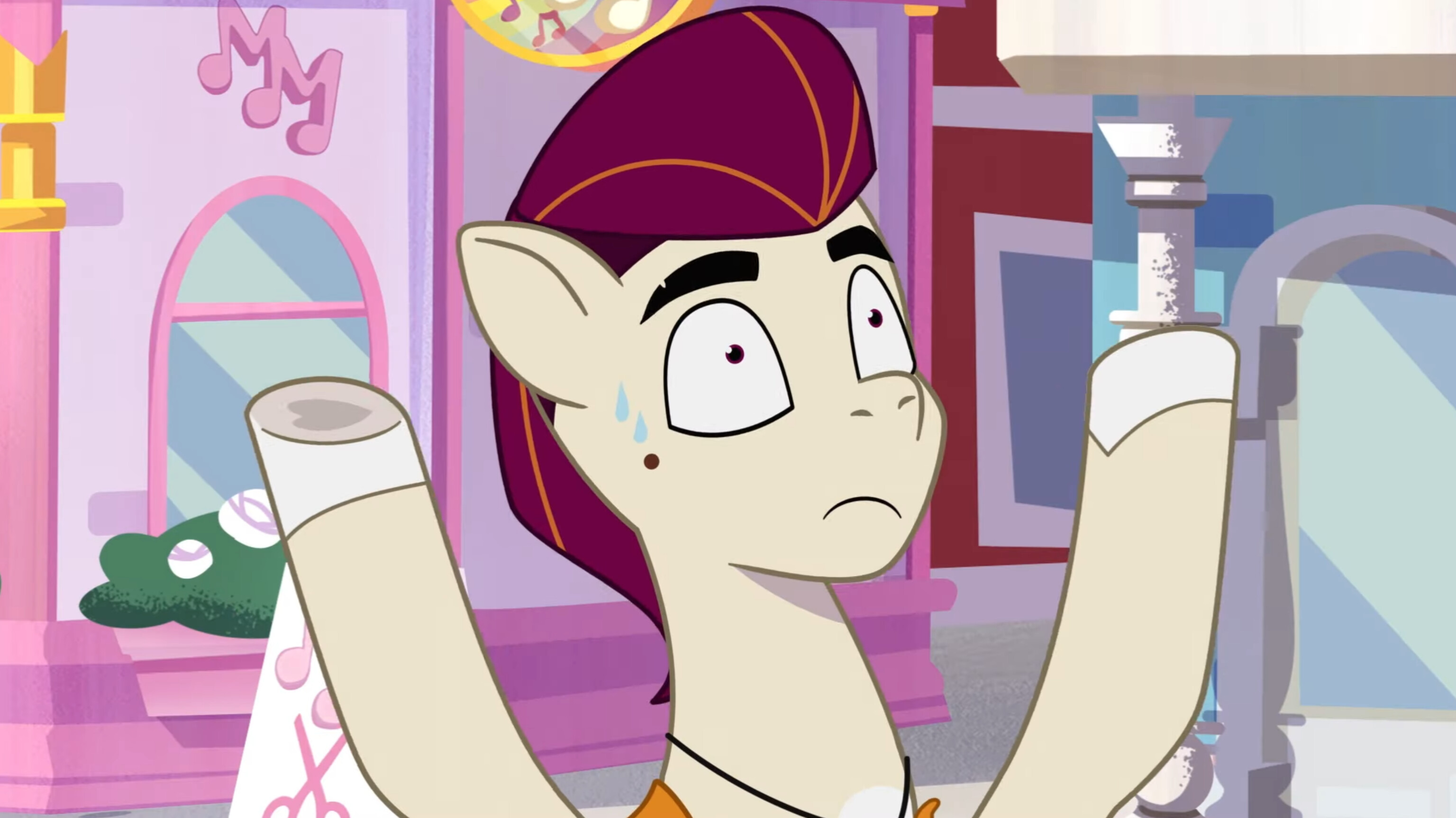 Royal Riff Mlp #3013082 - safe, screencap, rocky riff, pegasus, pony, a day in the ...
