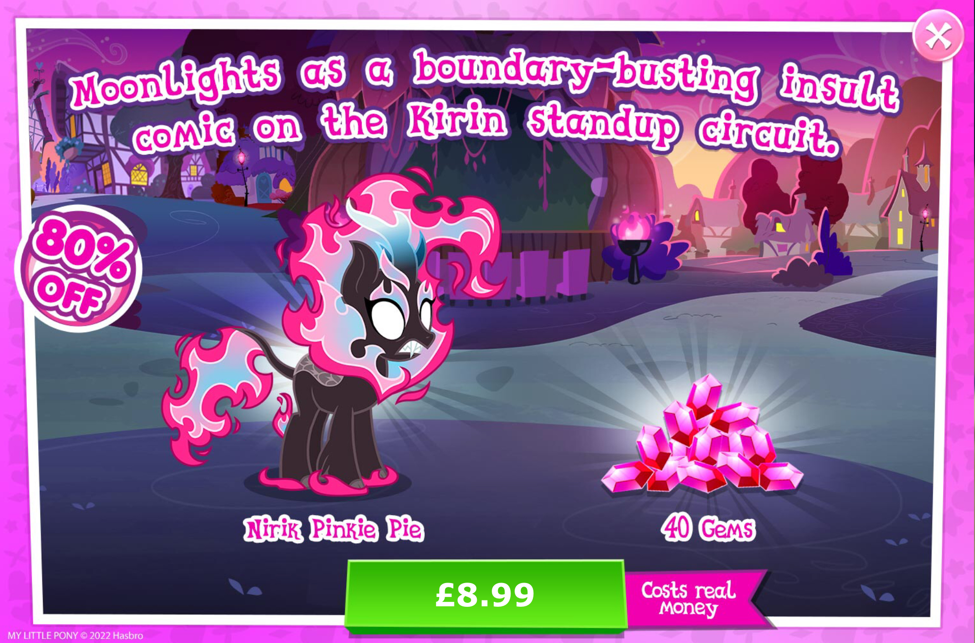  3016718 safe gameloft pinkie pie kirin nirik g4 my little pony