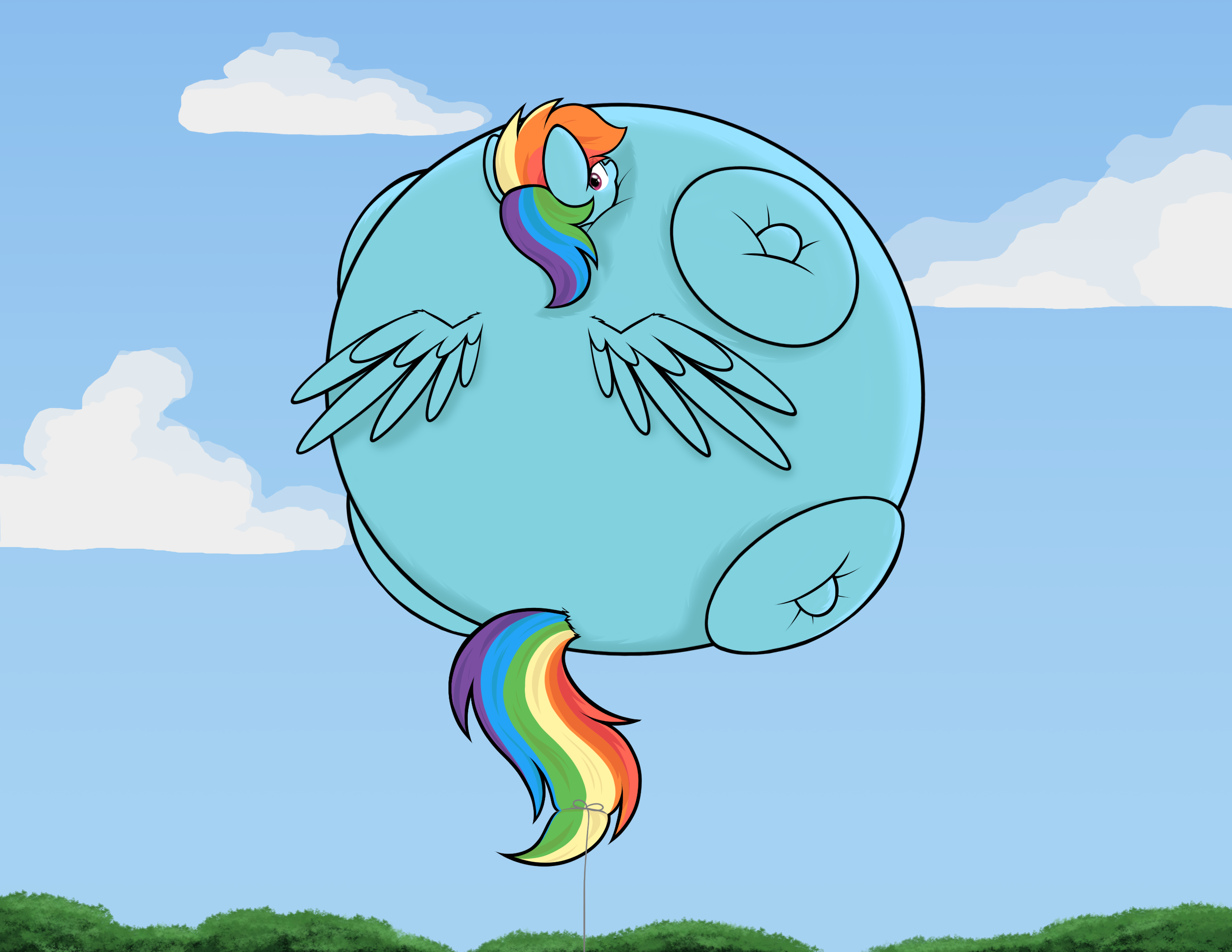 Biggest Belly Inflation - lplzc64