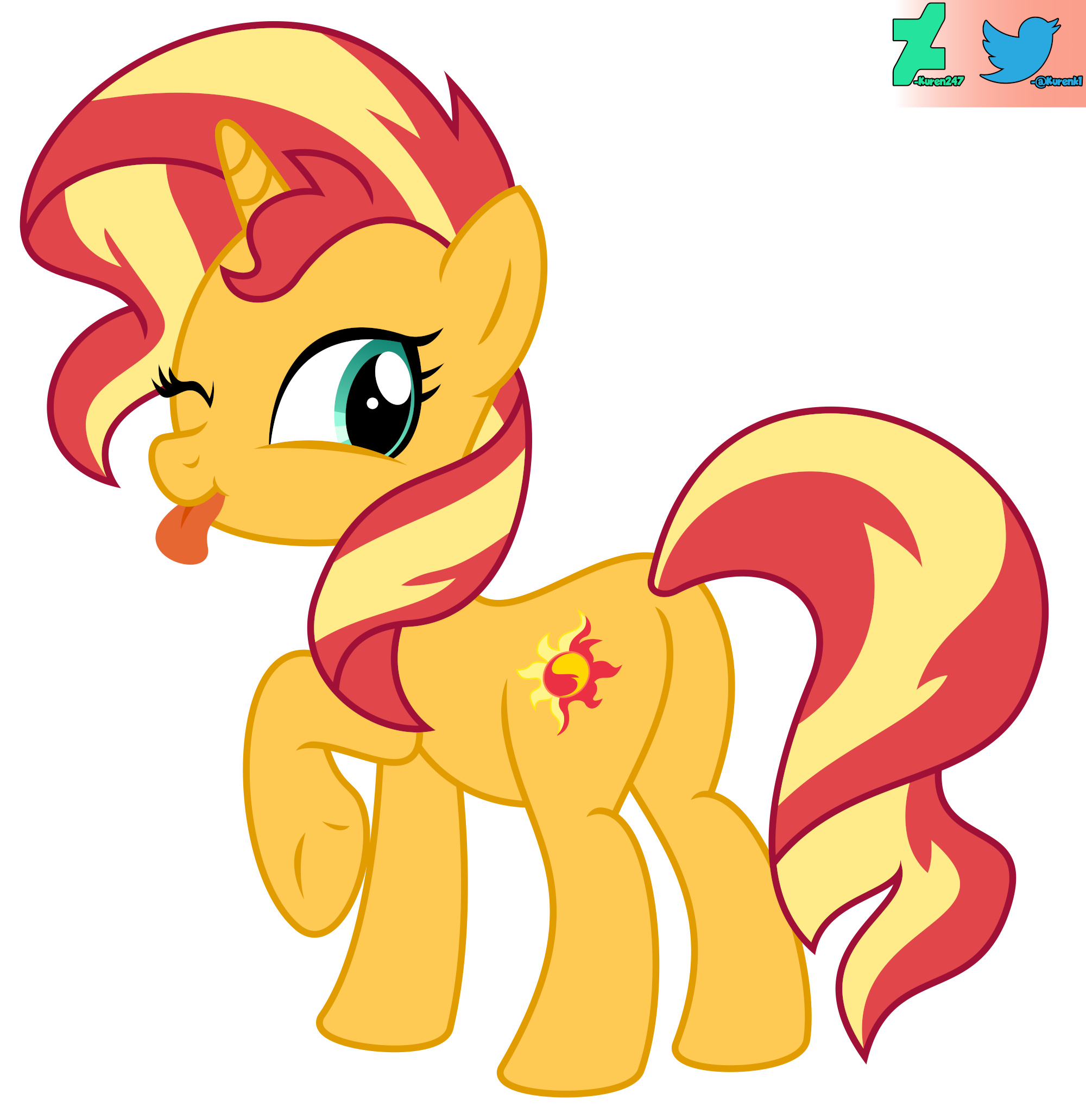 2833026__safe_artist-colon-kuren247_suns