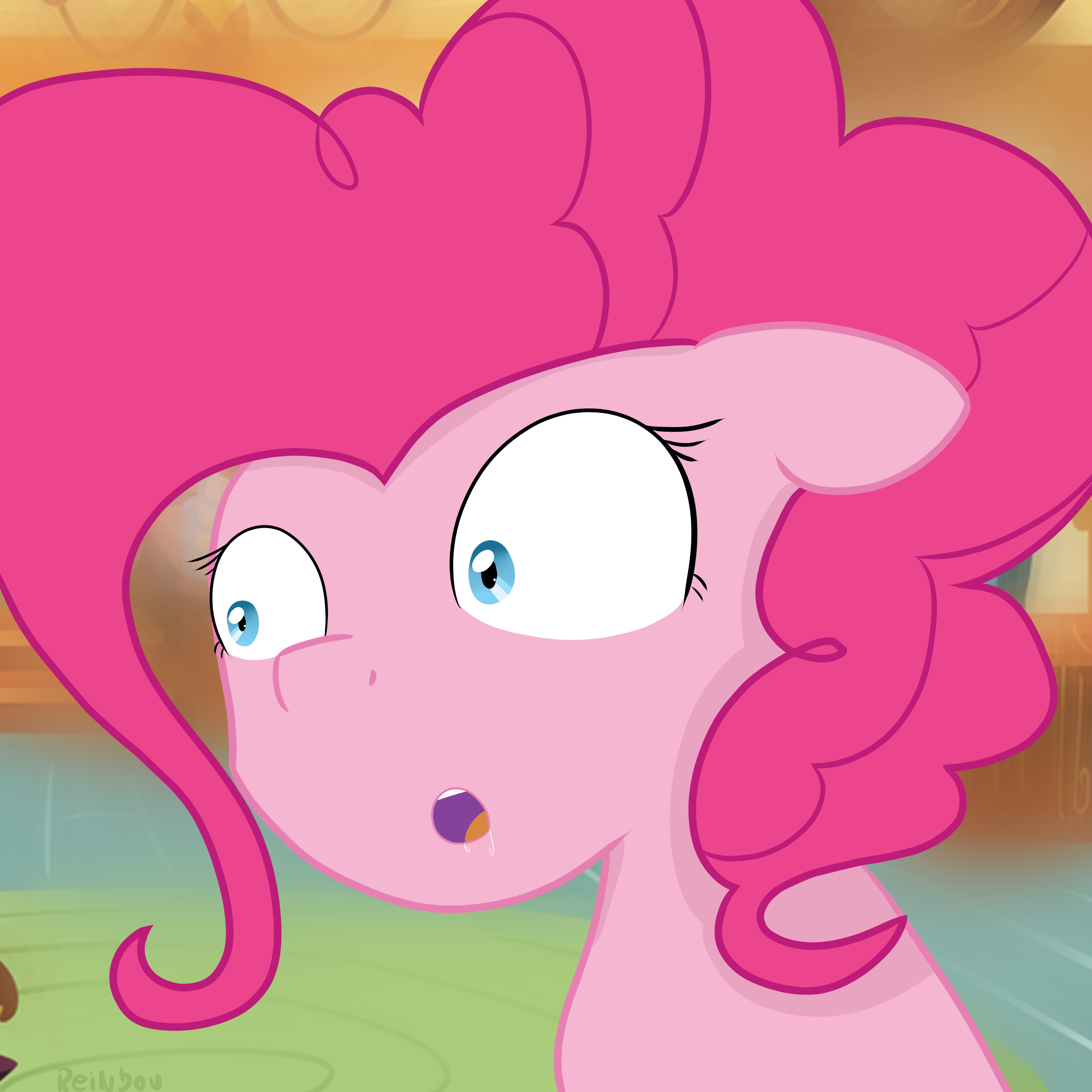 2929693 Safe Artist Reinbou Pinkie Pie Earth Pony Pony O