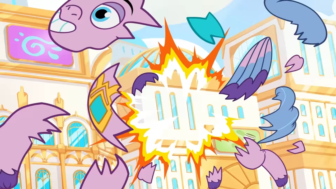 #2944037 - safe, screencap, queen haven, pegasus, pony, g5, my little ...