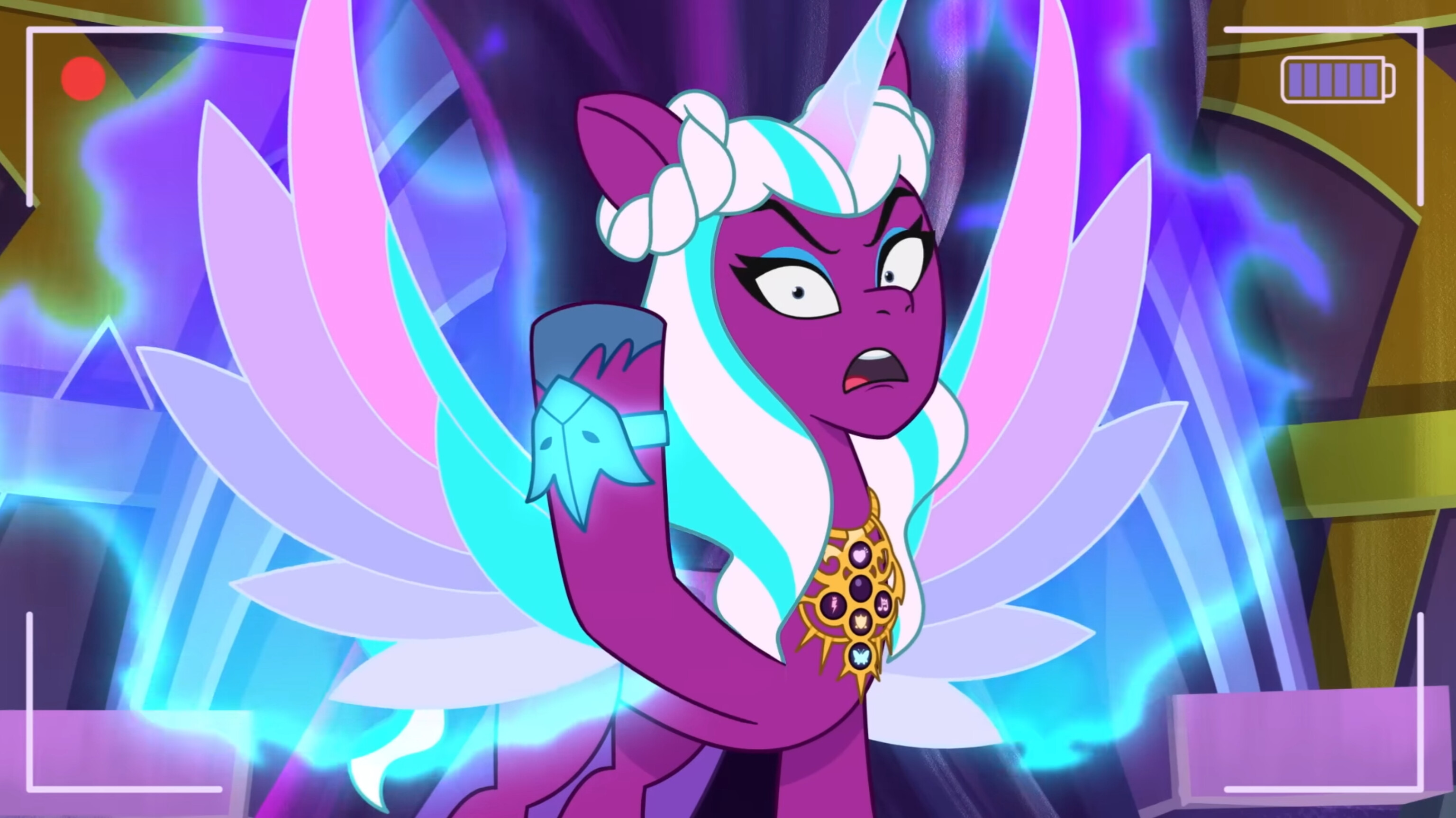 #3243630 - safe, screencap, opaline arcana, alicorn, pony, g5, my ...