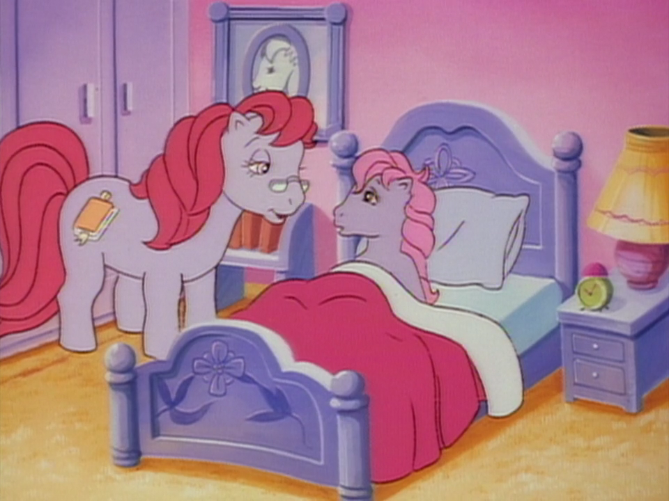 Clover Mlp #3040663 - safe, screencap, clover (g1), mrs. bloom, earth pony, pony ...