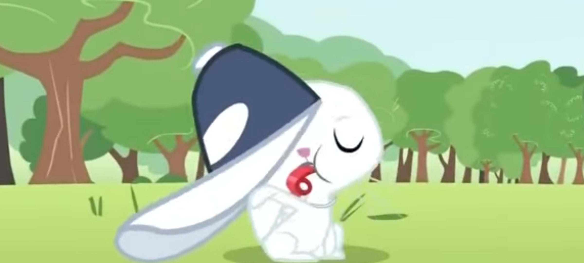3068727 safe, screencap, angel bunny, rabbit, hurricane fluttershy, animal, blowing whistle