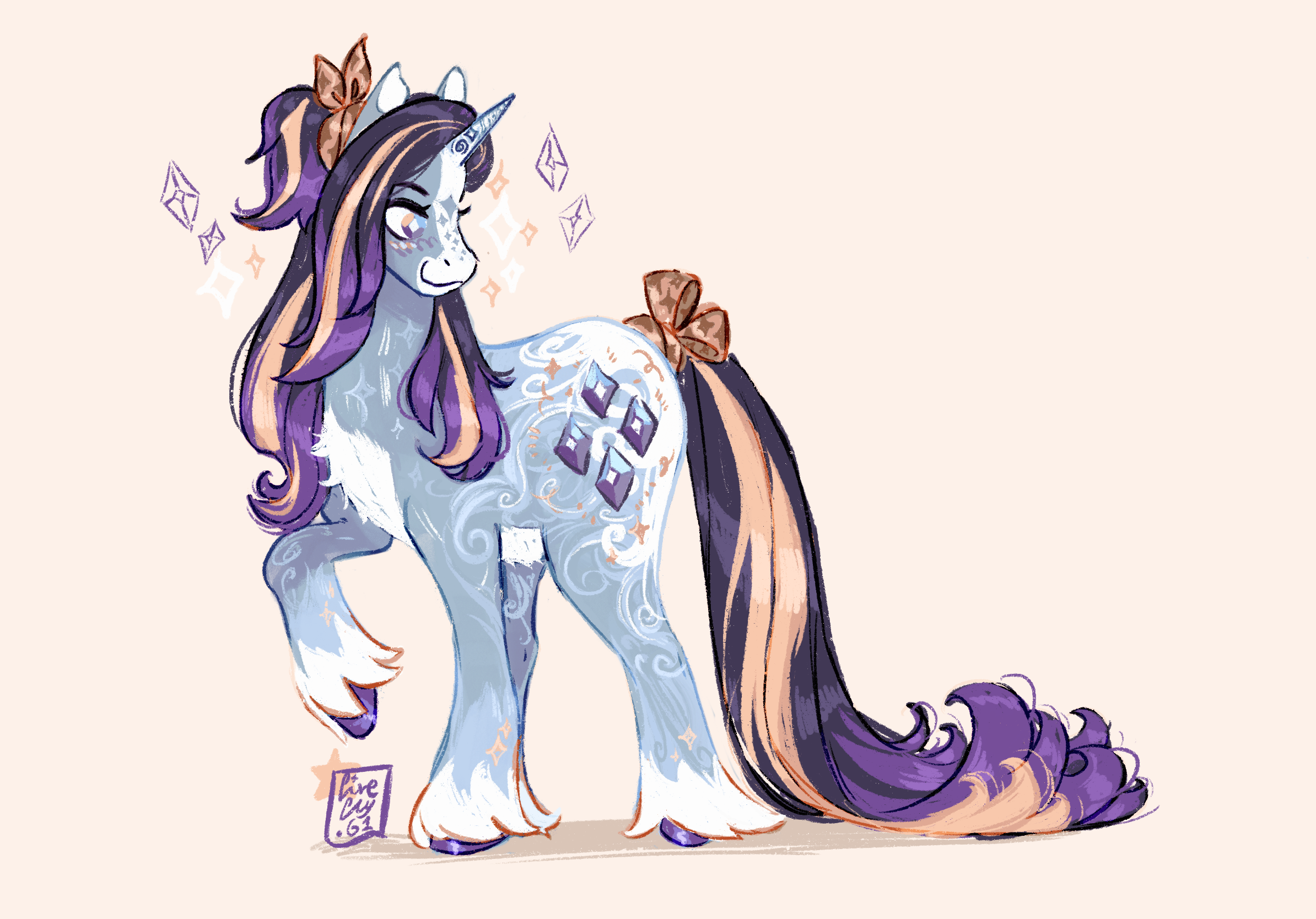 3059356 Safe Artist Nightprince Art Rarity Pony Unicorn