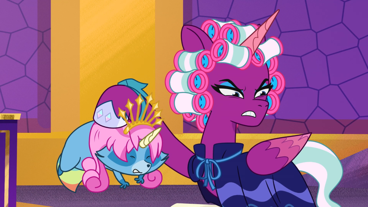 #3110825 - safe, screencap, opaline arcana, alicorn, pony, raccoon ...