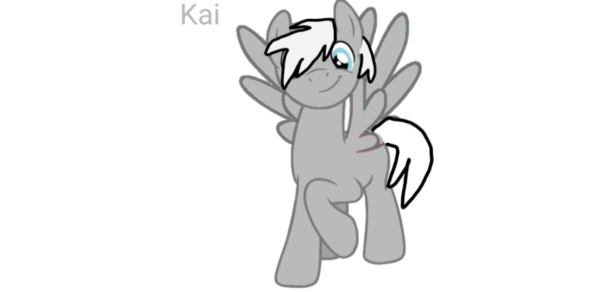 #3144349 - safe, oc, oc only, oc:kai, pegasus, pony, base used, blue ...