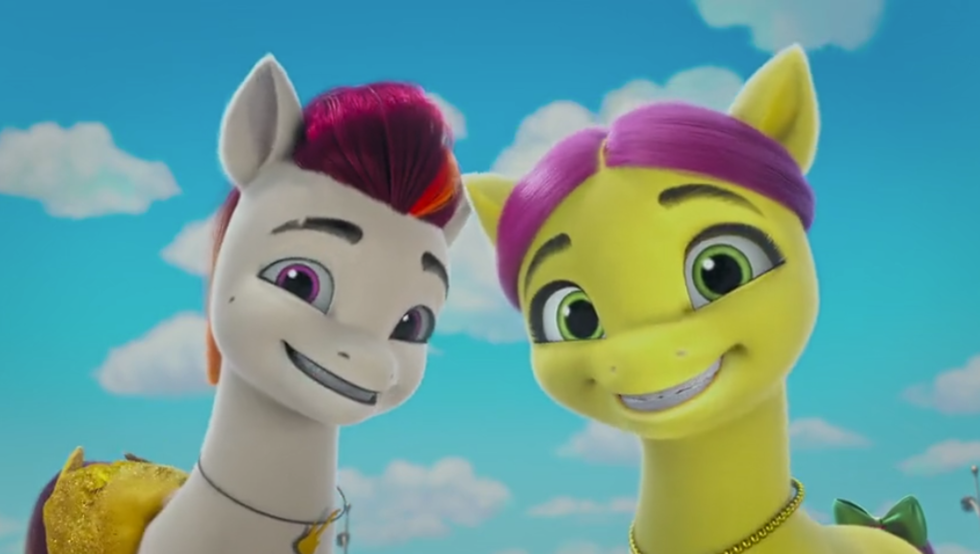 #3138806 safe screencap posey bloom rocky riff earth pony